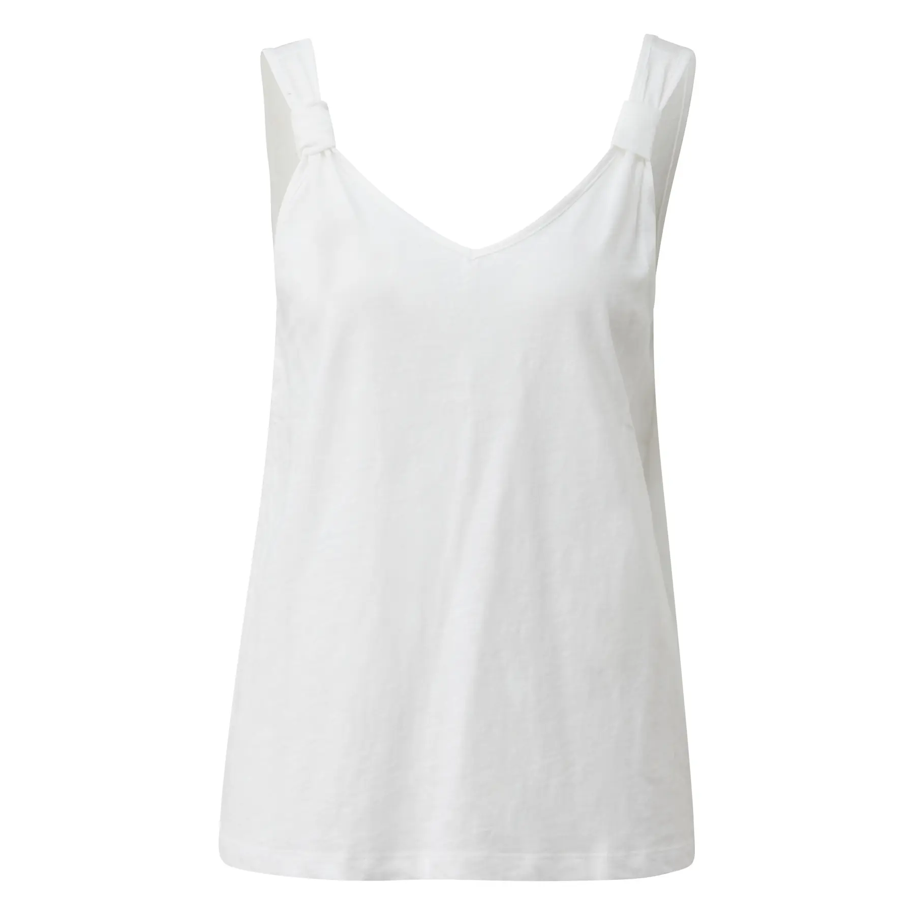 T-Shirt mit V-Ausschnitt aus weichem Baumwolljersey Größe Damen s.Oliver