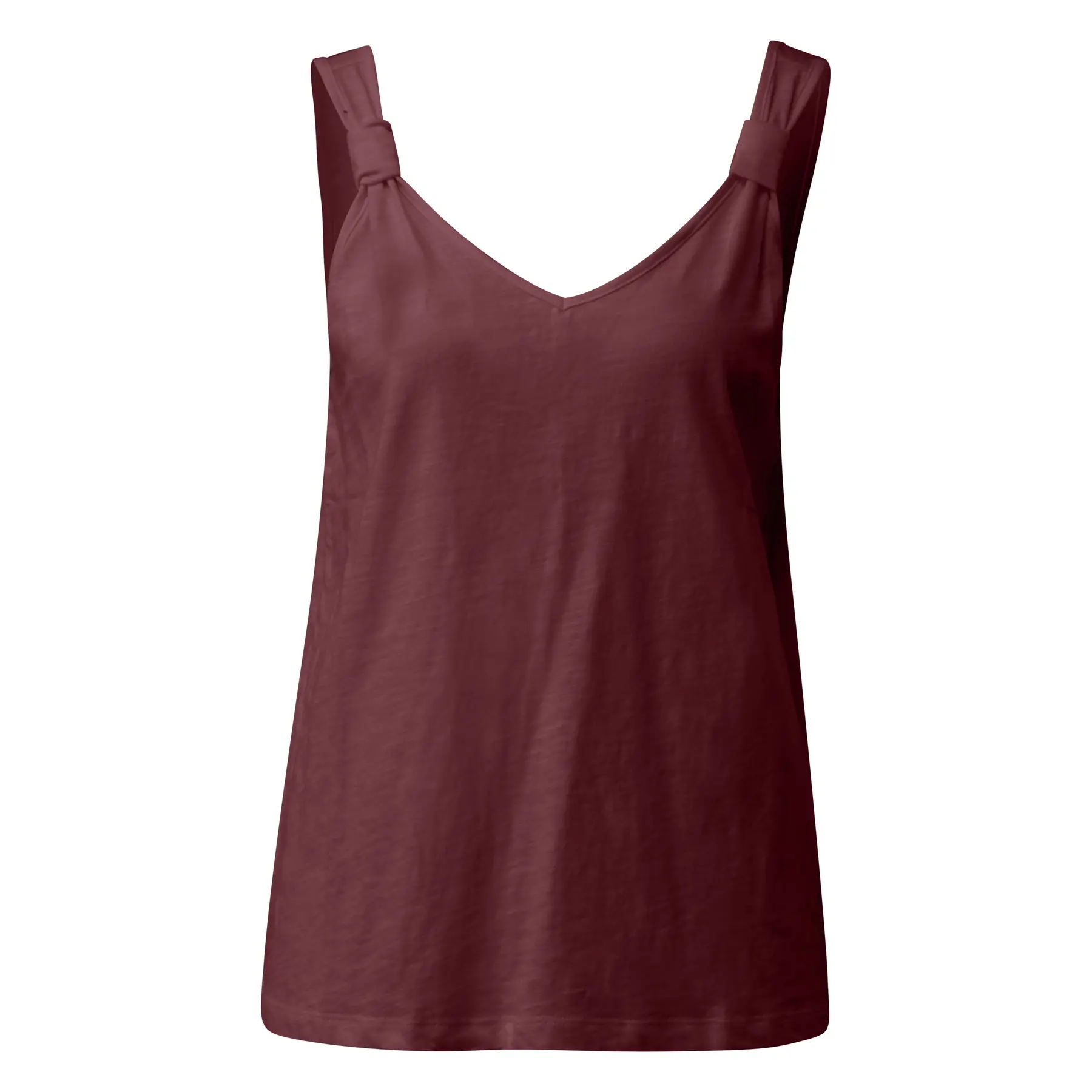 T-Shirt mit V-Ausschnitt aus weichem Baumwolljersey Größe Damen s.Oliver