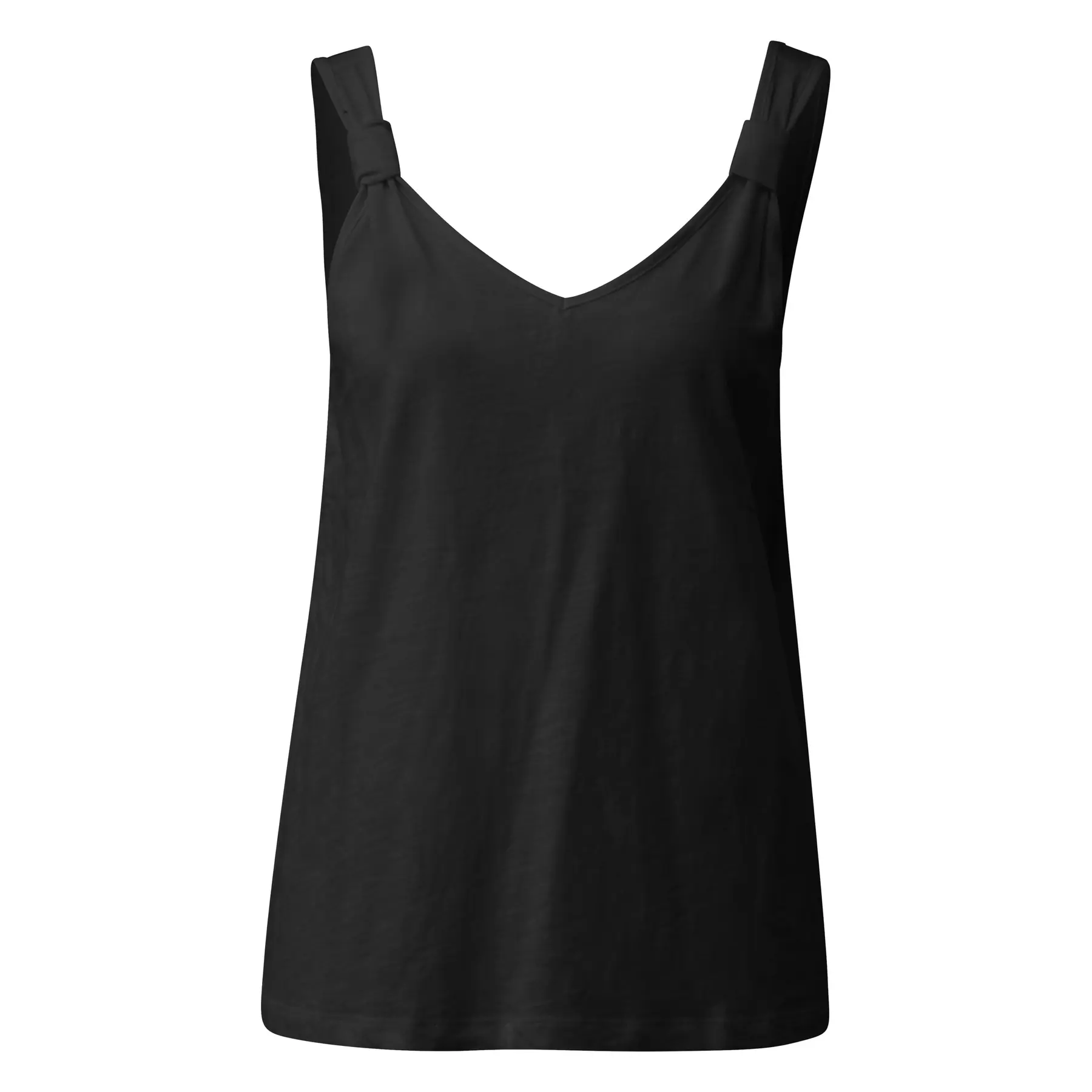 T-Shirt mit V-Ausschnitt aus weichem Baumwolljersey Größe Damen s.Oliver