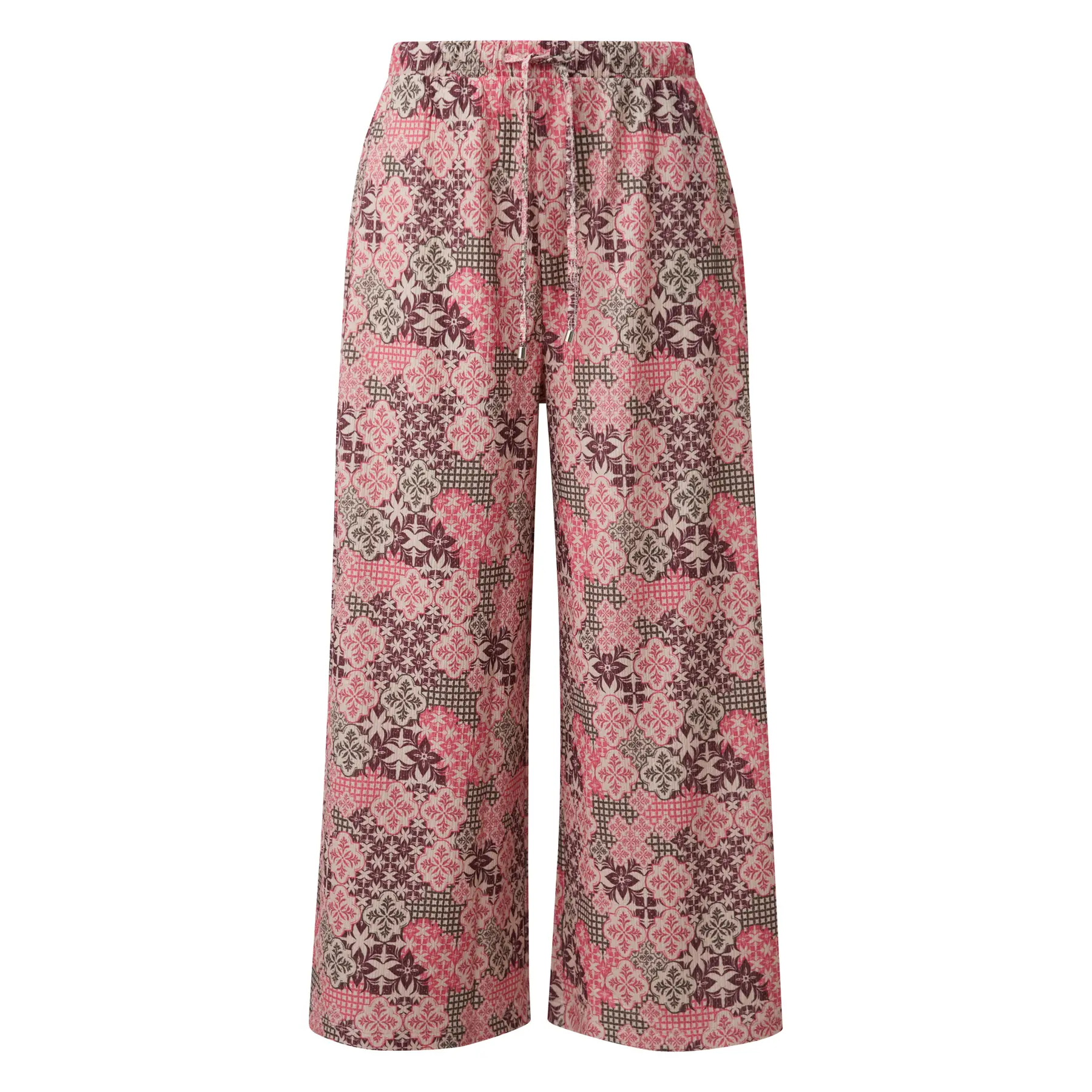 Hochbundhose aus unifarbenem Jersey mit elastischem Bund für Frauen s.Oliver
