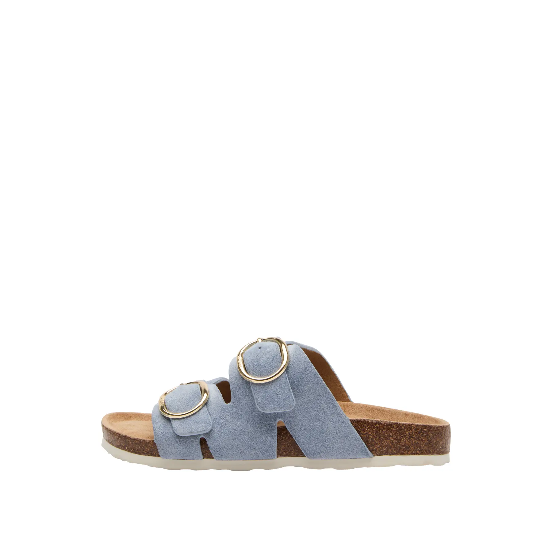Mule in finta pelle con dettaglio gioiello donna