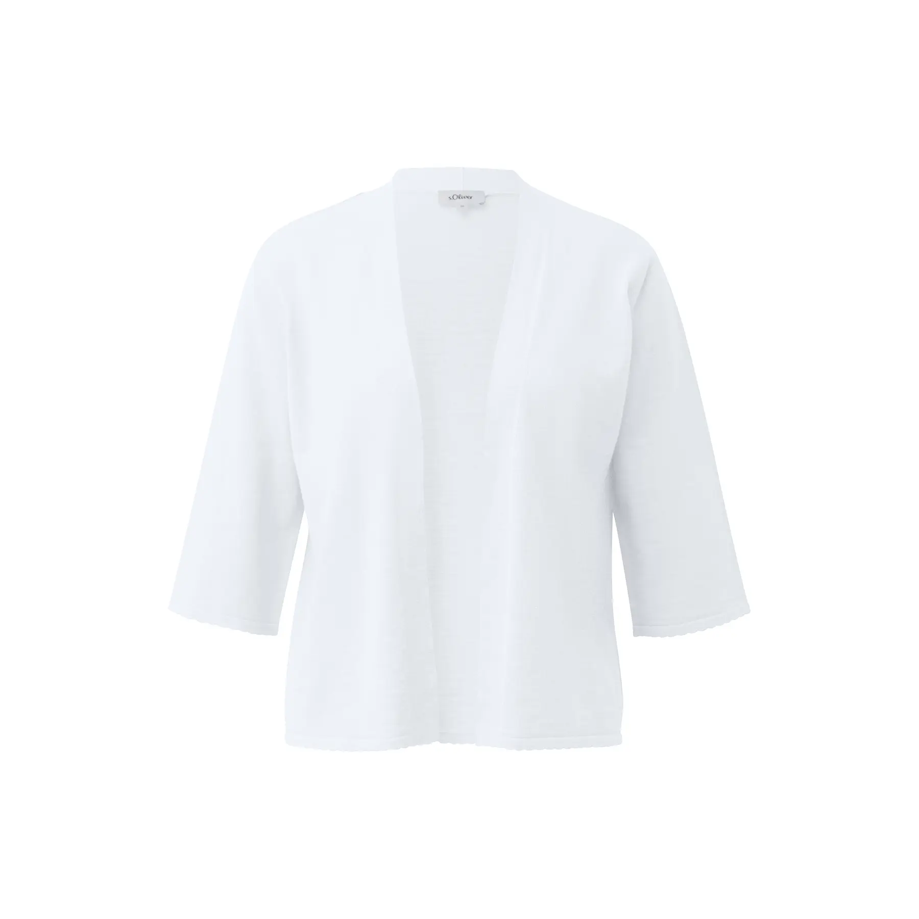 Leichter 3/4-Ärmel Feinstrick-Cardigan Damen s.Oliver