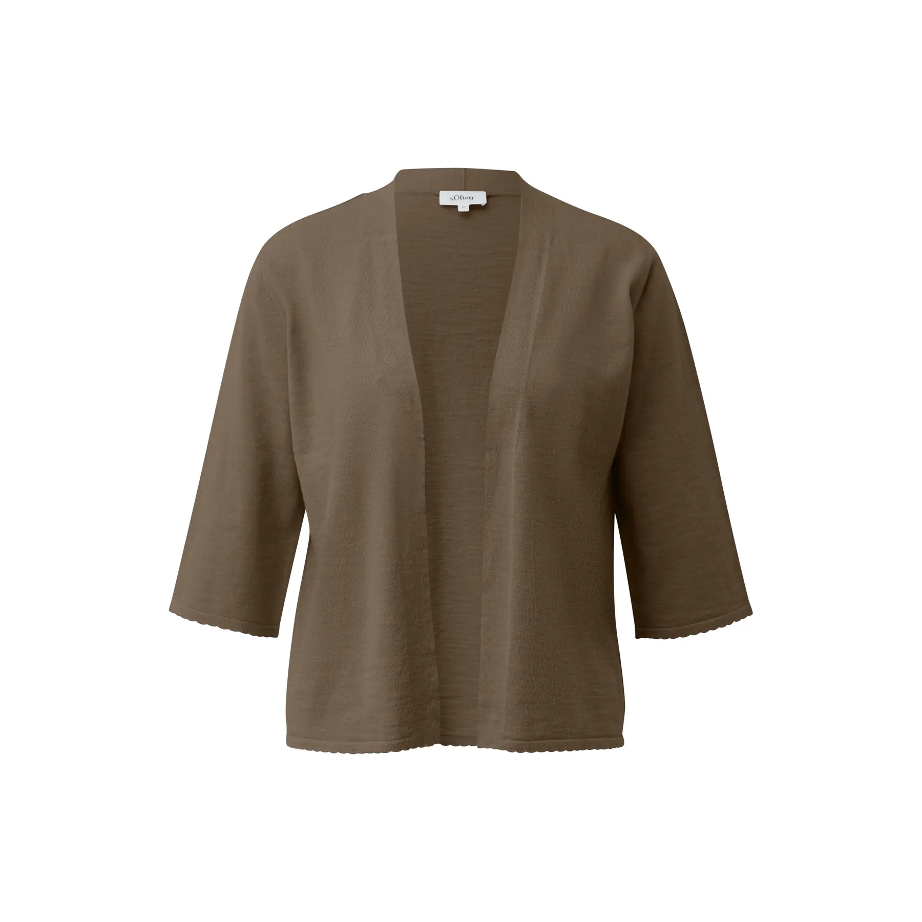 Leichter 3/4-Ärmel Feinstrick-Cardigan Damen s.Oliver