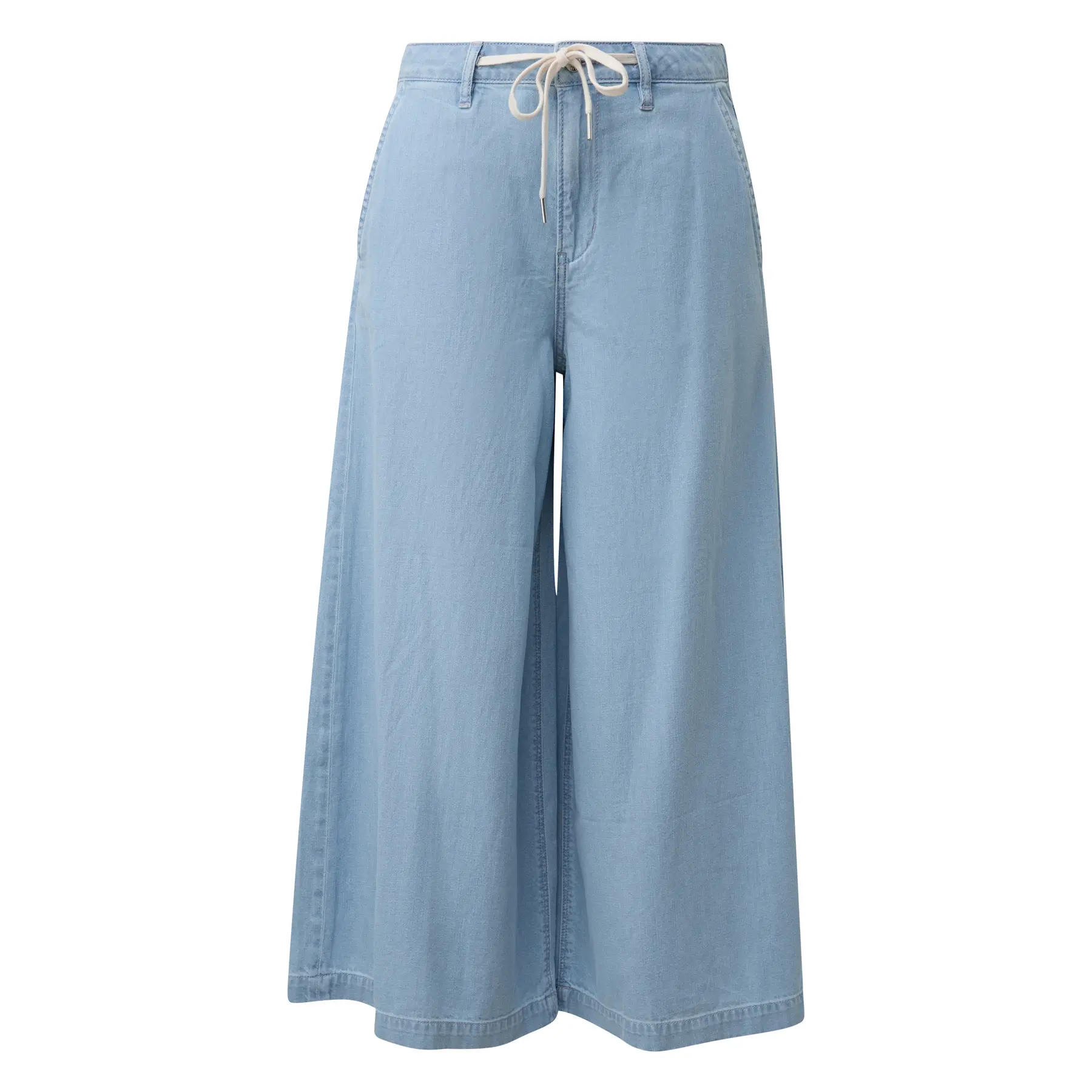 Jeans Regular Fit Hochbund Extra Weites Bein 100% Baumwolle Damen s.Oliver