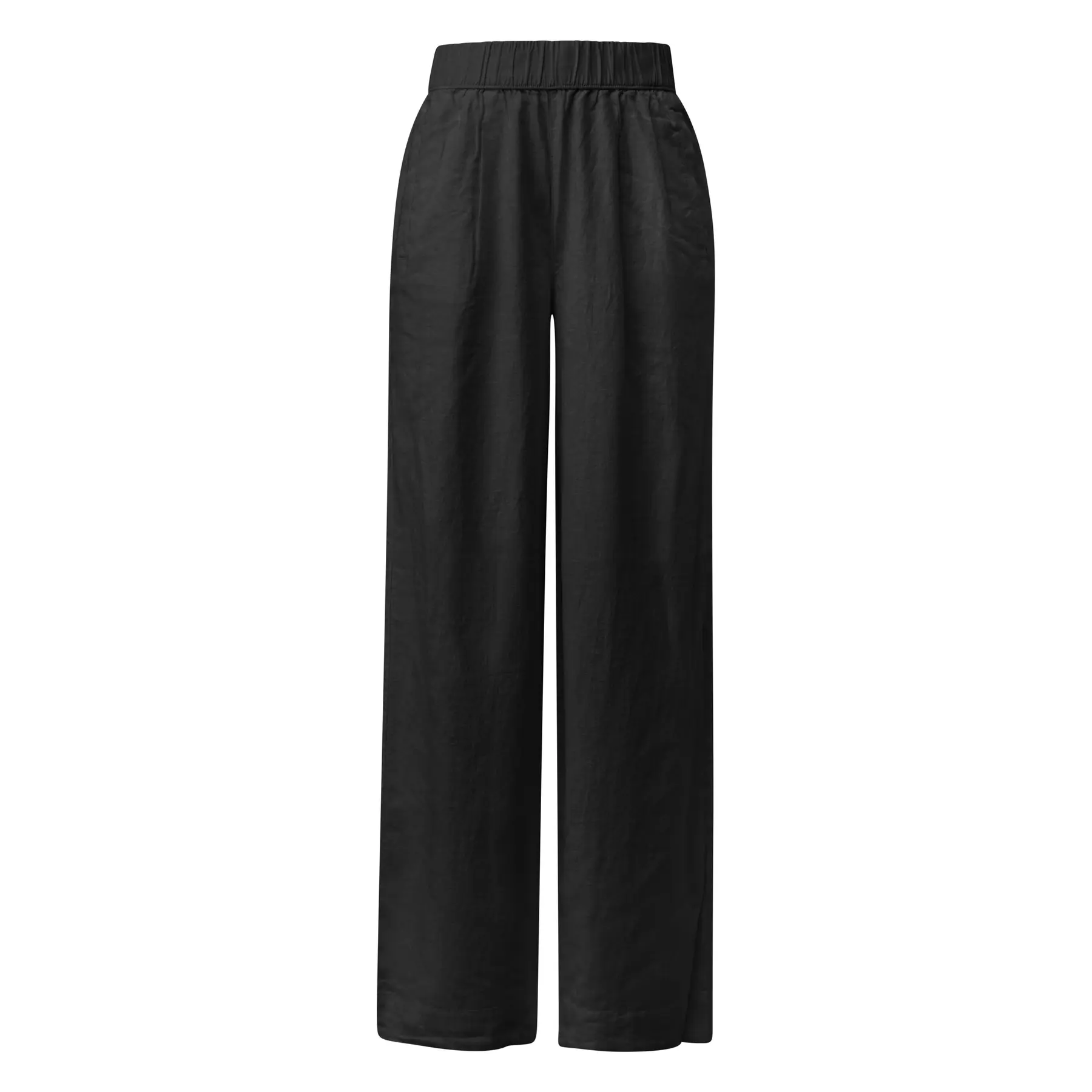 Hose aus Mischleinen mit Falten und hoher Taille für Damen s.Oliver