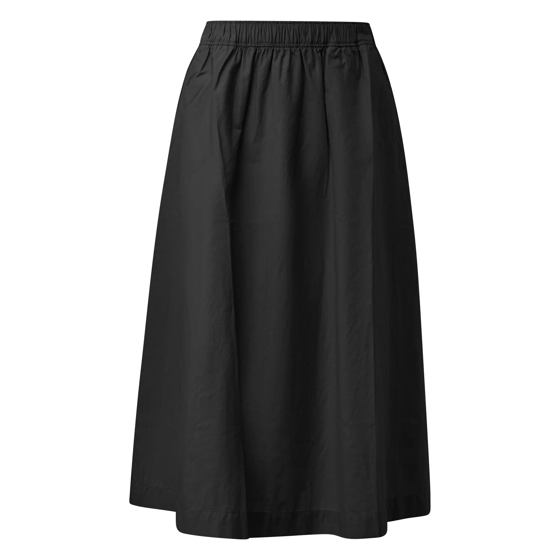 Midi-Rock aus Popeline mit Raffung Damen s.Oliver A-Shape