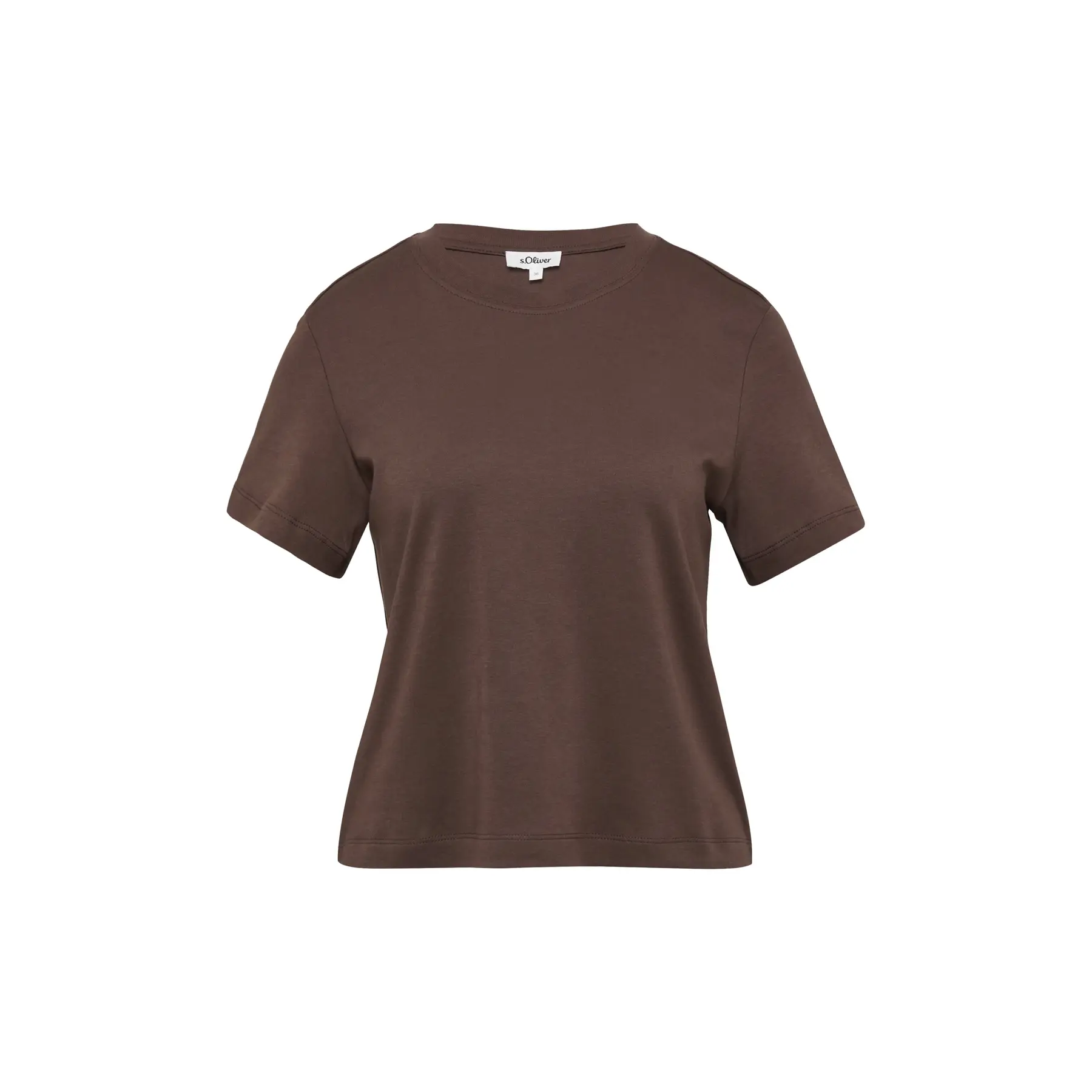 Interlock Jersey Kurzarmshirt Damen s.Oliver