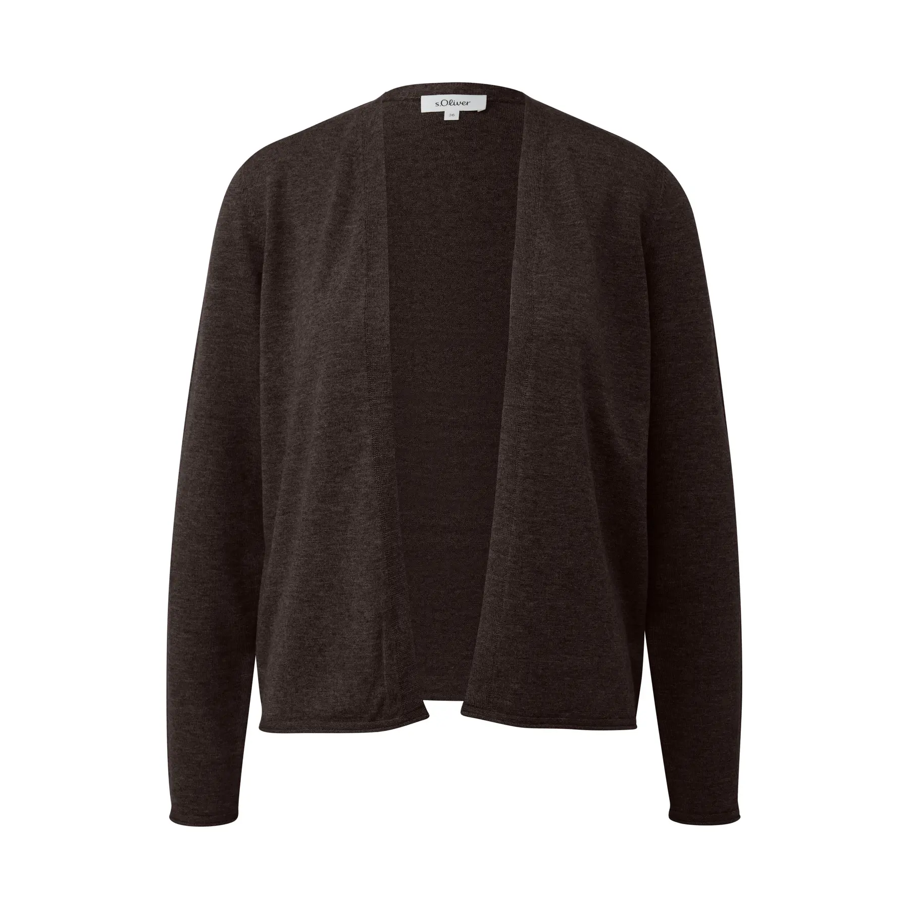 Dames Cardigan in Casual Pasvorm van Fijne Hoogwaardige Breisteek s.Oliver