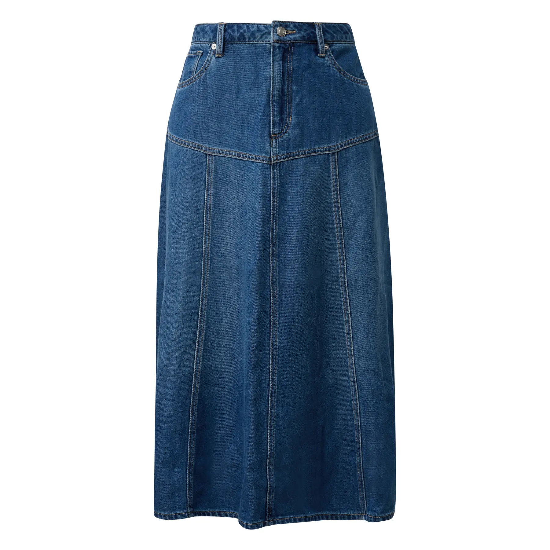 Midikleid mit Knöpfen und Gürtelschlaufen Damen s.Oliver