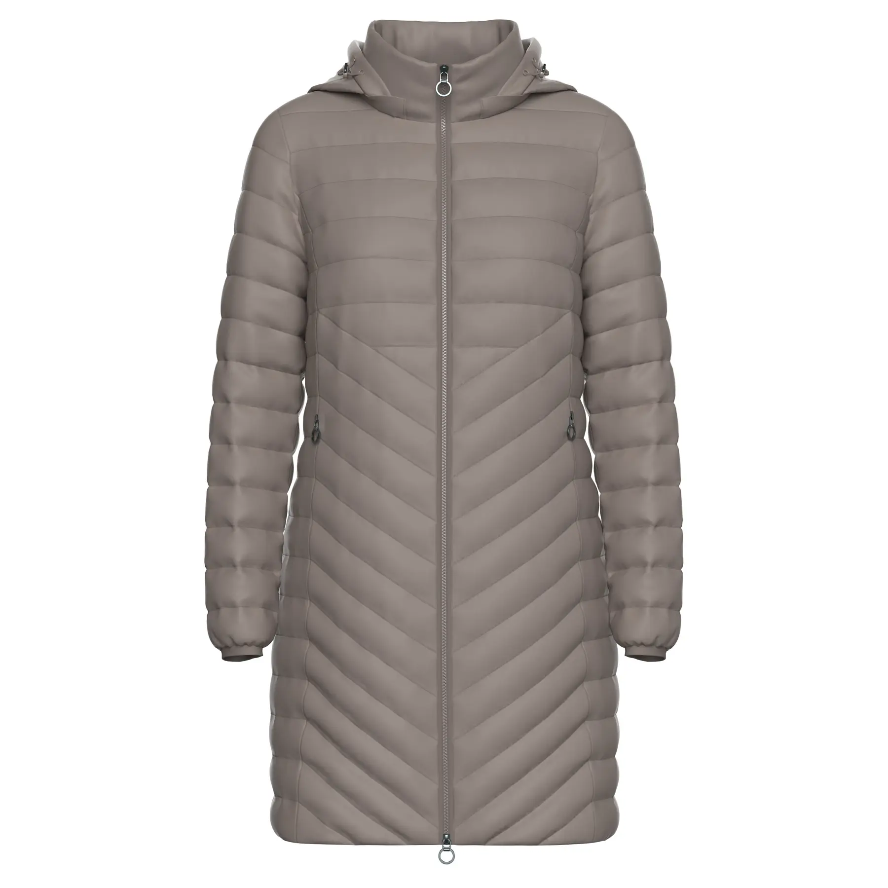 Leichter Mantel mit geradem Kragen slim fit für Damen s.Oliver