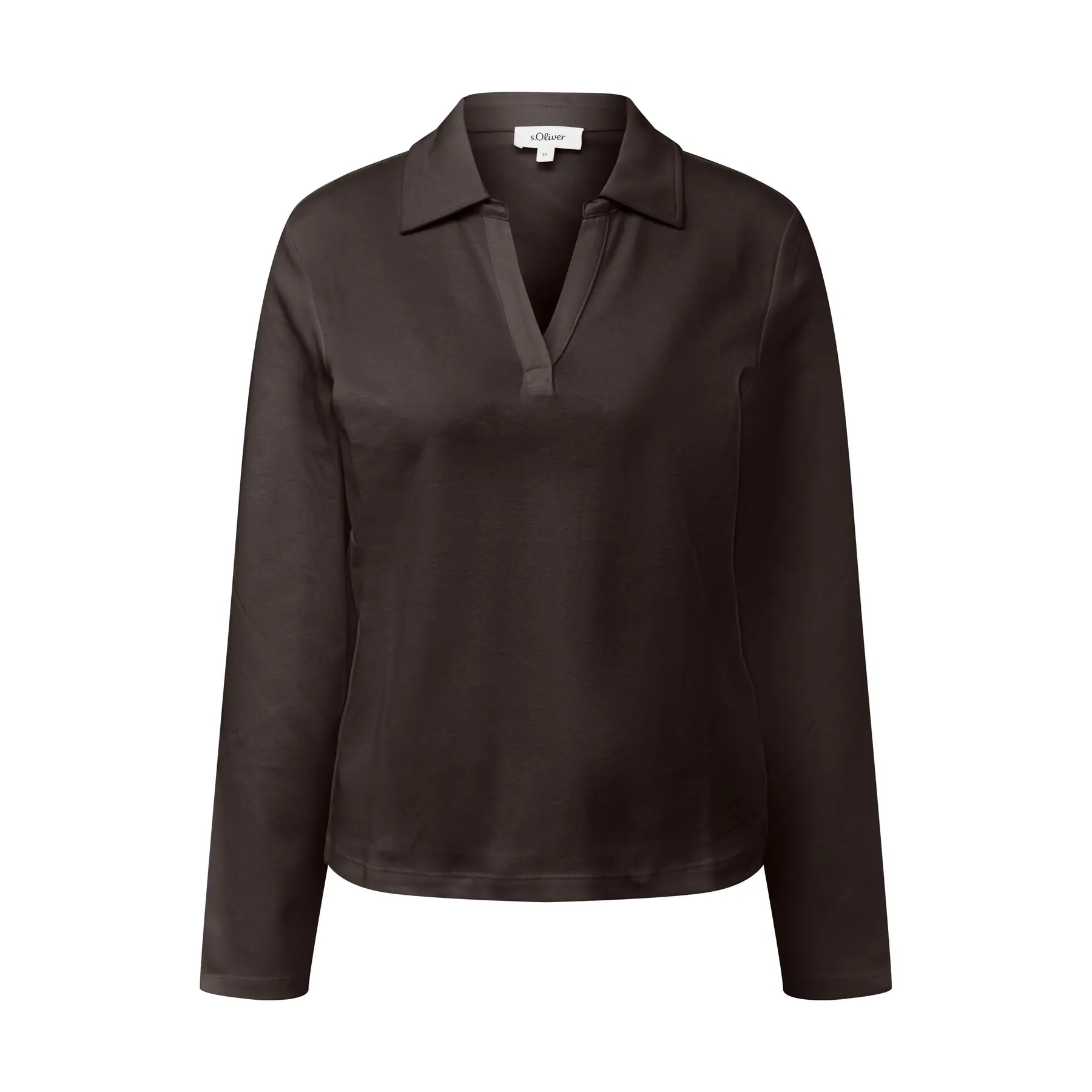Polo classico con colletto polo donna