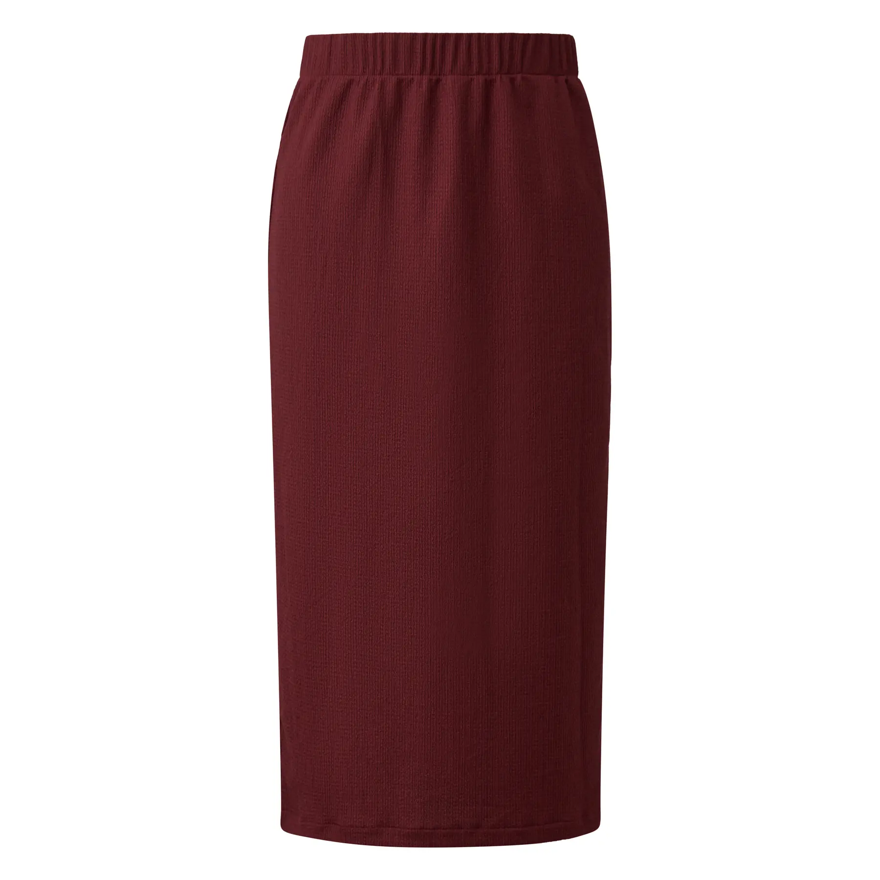Midikleid mit Schlitz und elastischem Bund für Damen s.Oliver
