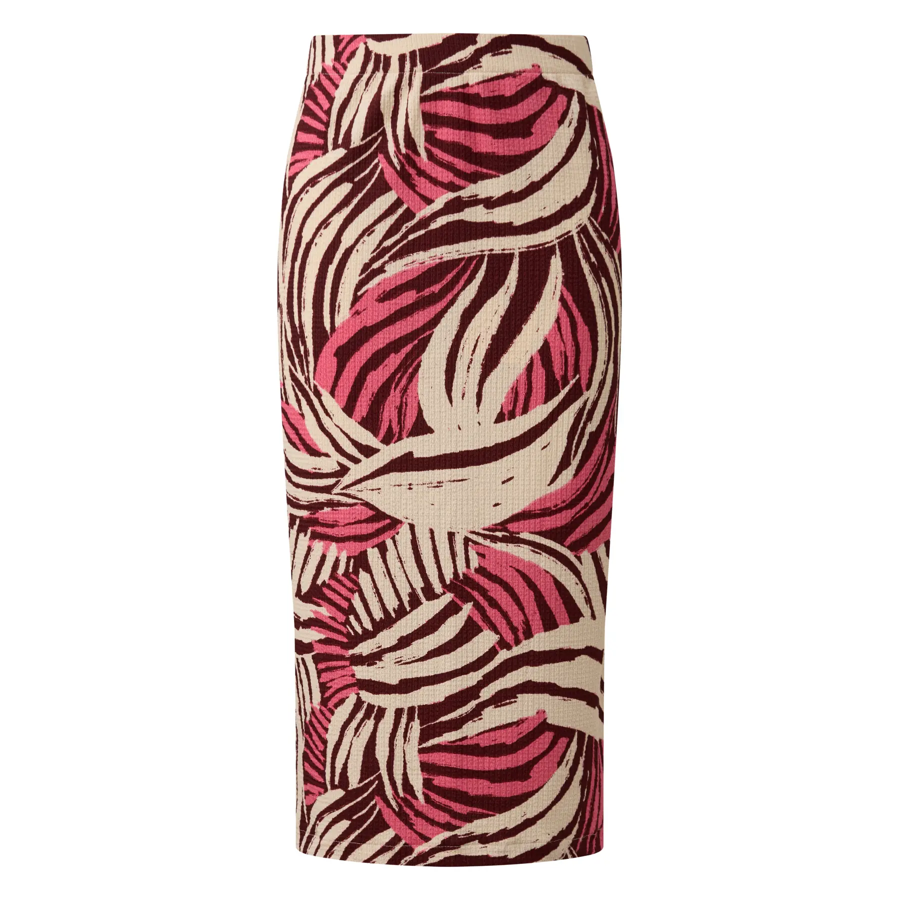 Midikleid mit Schlitz und elastischem Bund für Damen s.Oliver