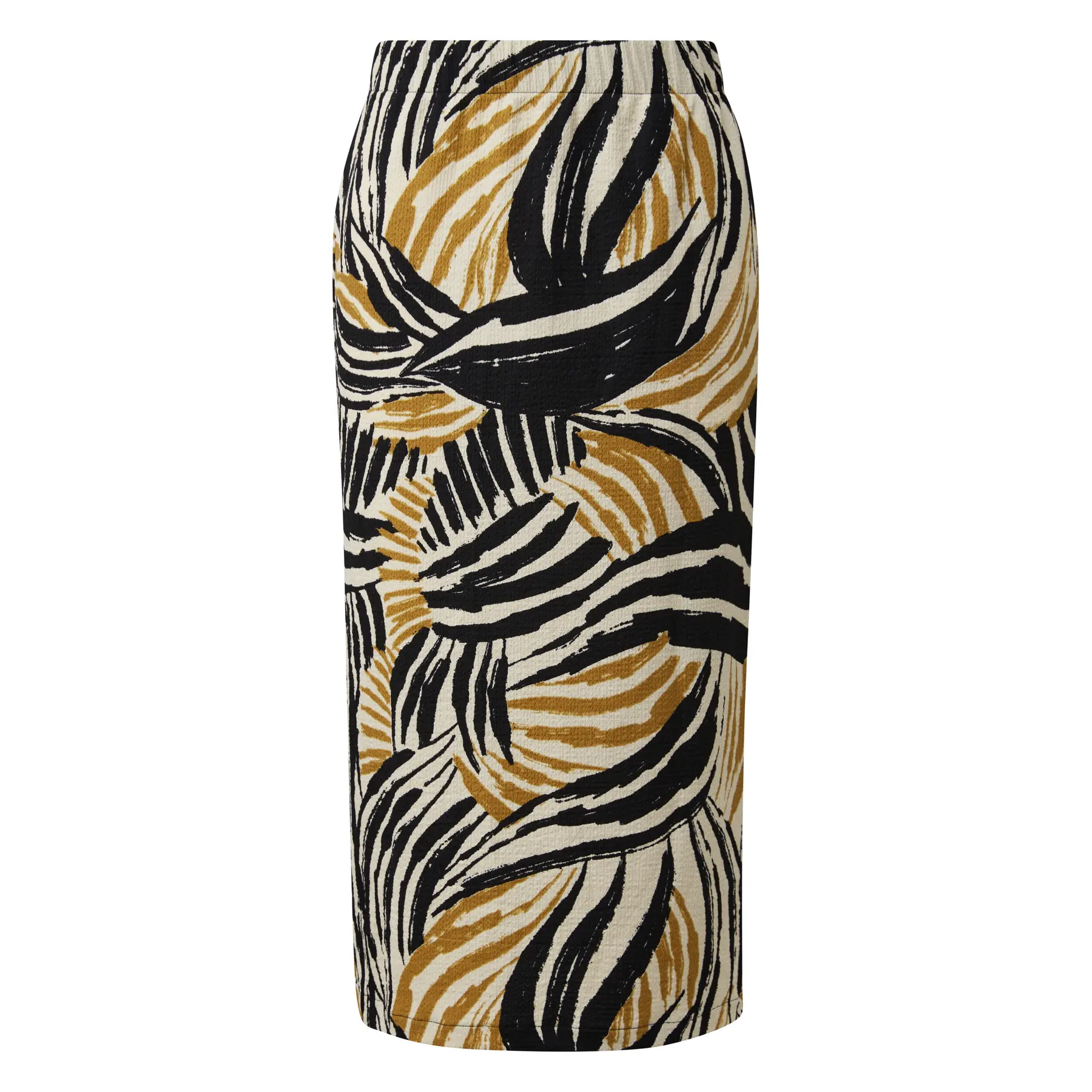 Midikleid mit Schlitz und elastischem Bund für Damen s.Oliver