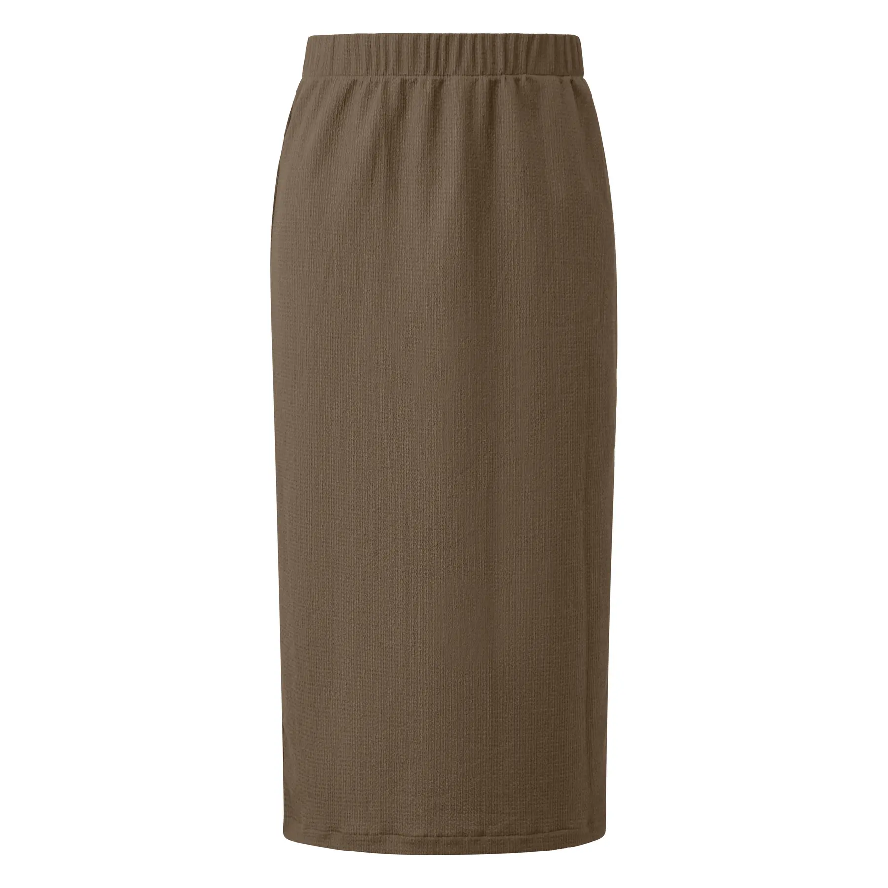 Midikleid mit Schlitz und elastischem Bund für Damen s.Oliver