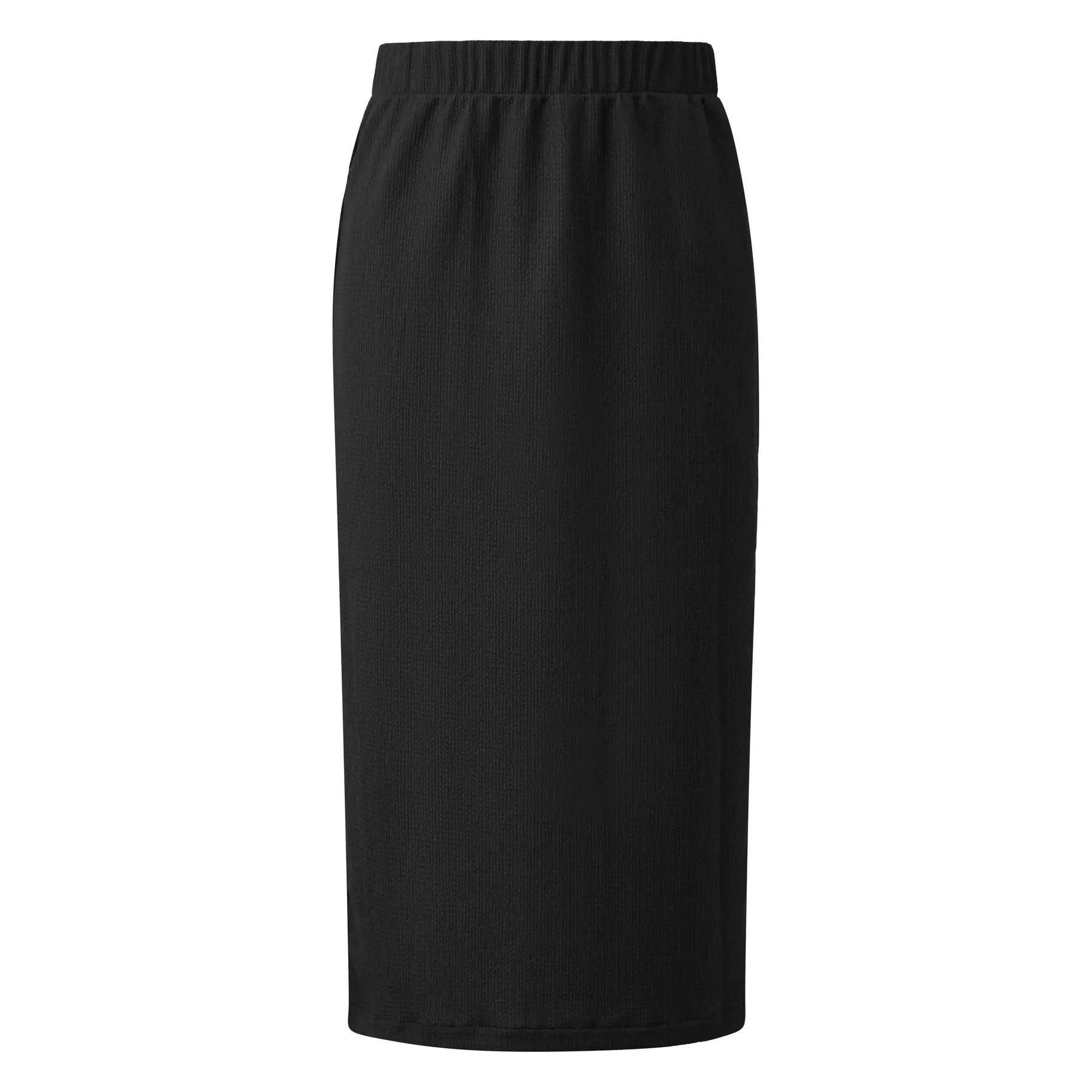 Midikleid mit Schlitz und elastischem Bund für Damen s.Oliver