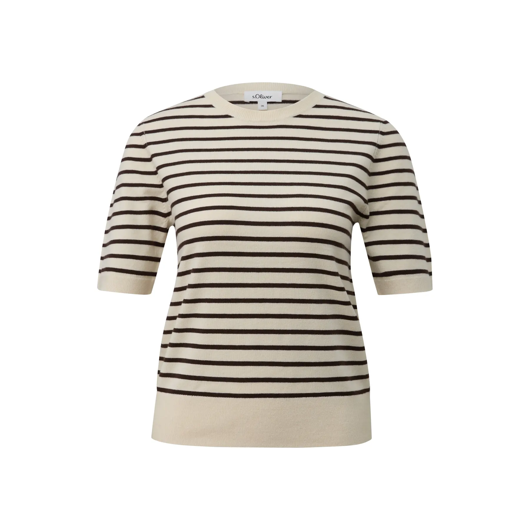Maglione a collo rotondo classico donna