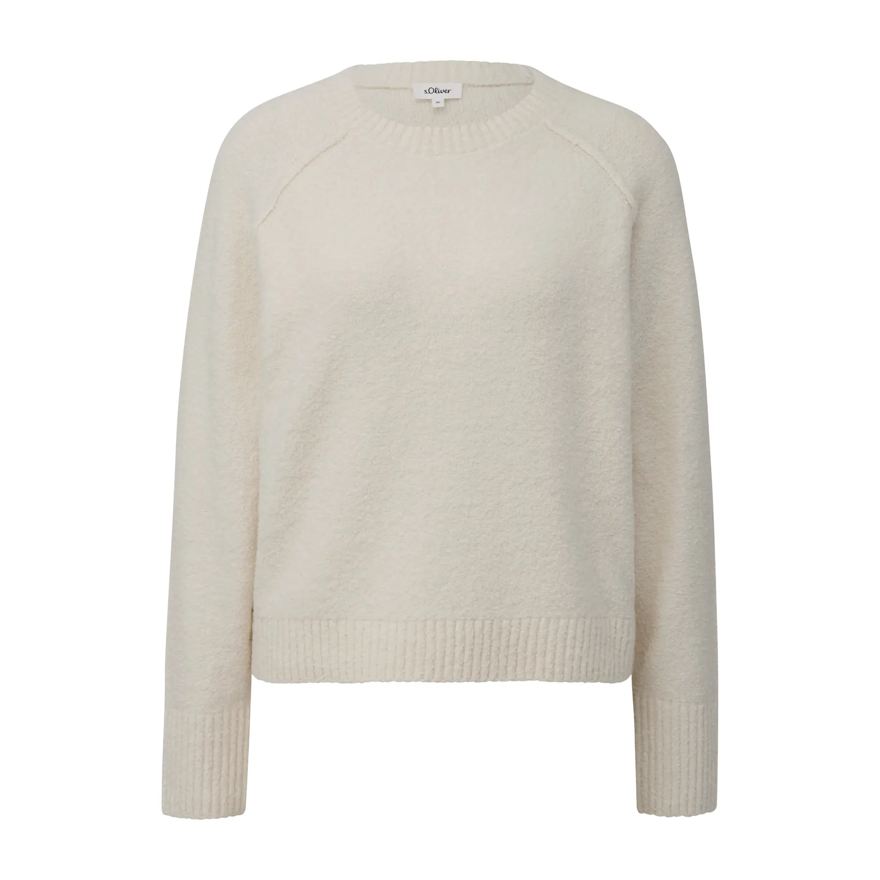 Maglione casual a collo rotondo donna