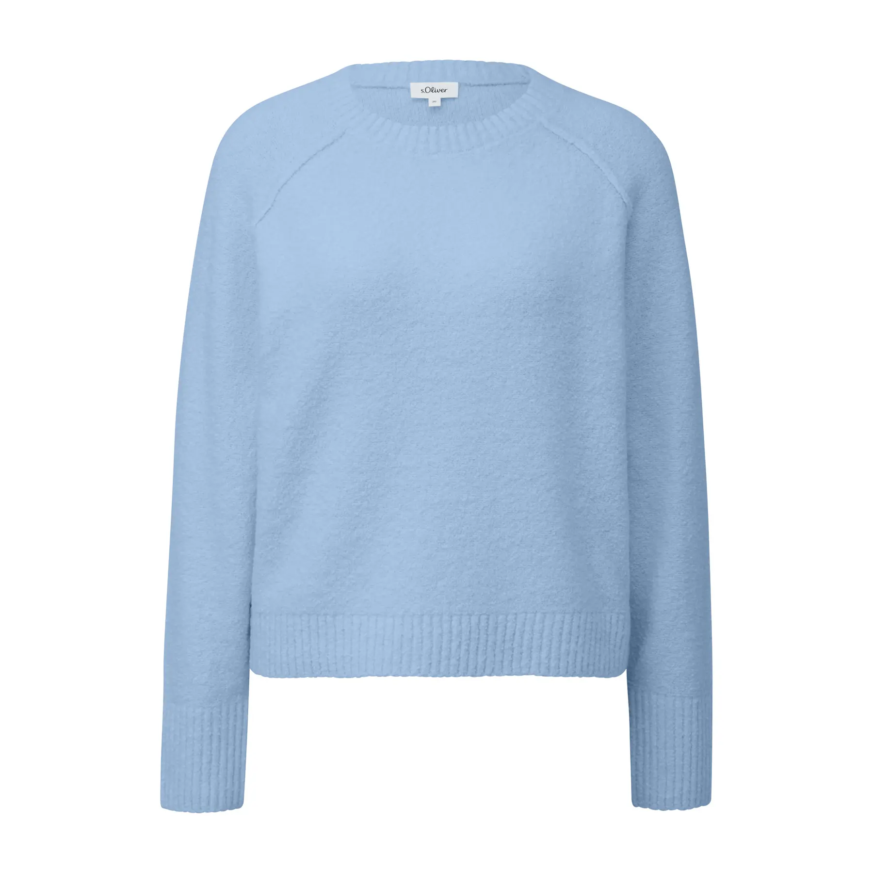 Maglione casual a collo rotondo donna