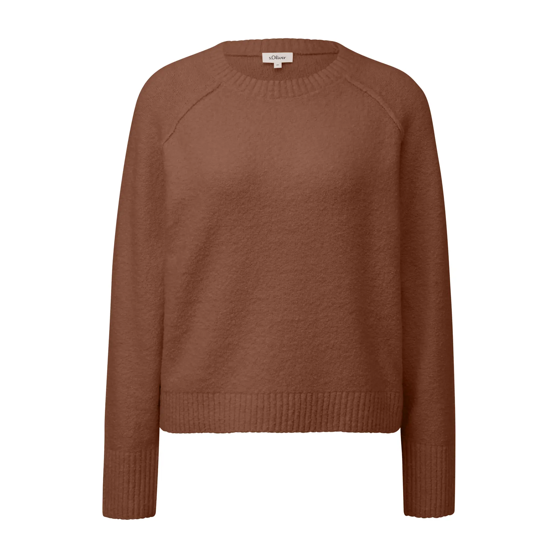 Pull ample a girocollo donna