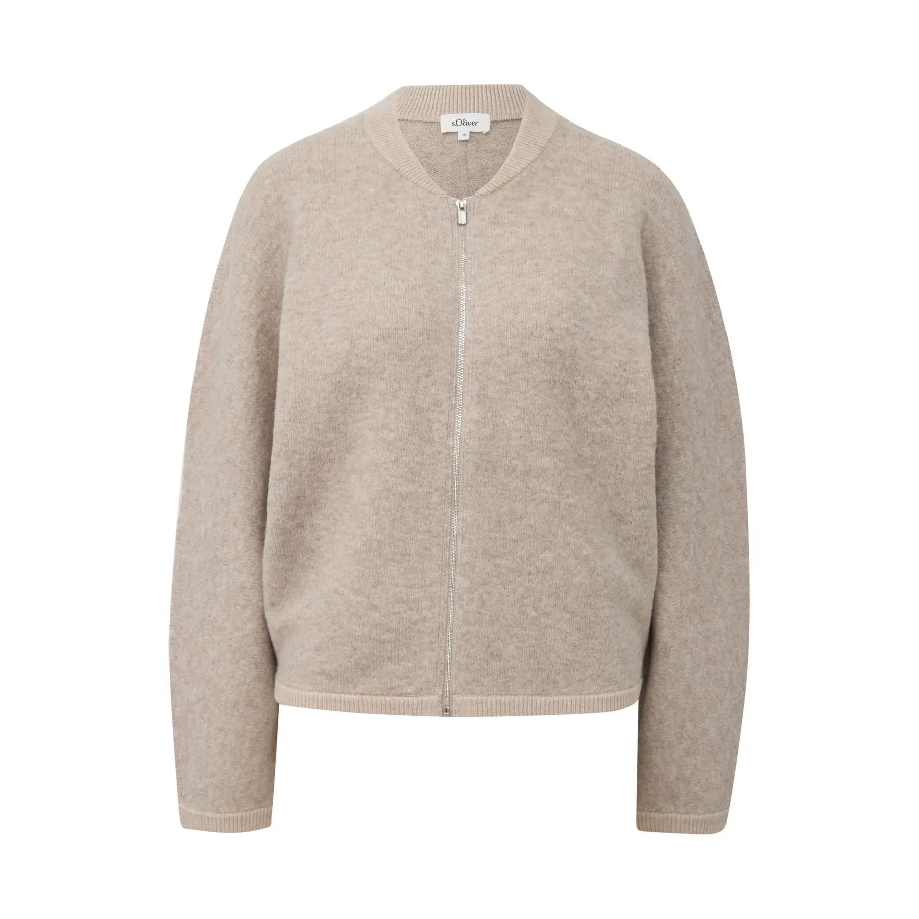 Lässige Zip-Cardigan für Damen s.Oliver