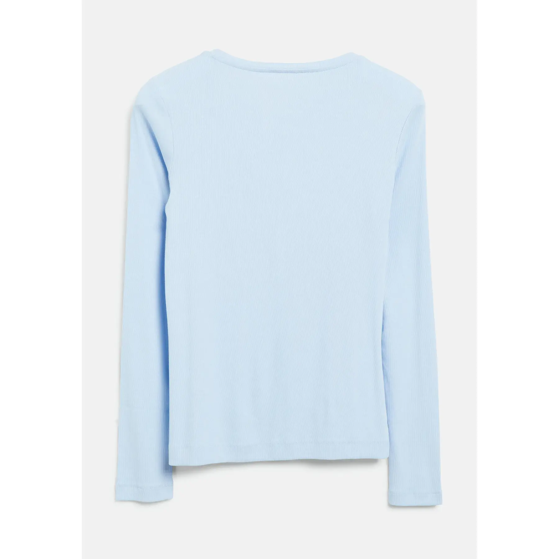 T-shirt aderente con bottoni donna
