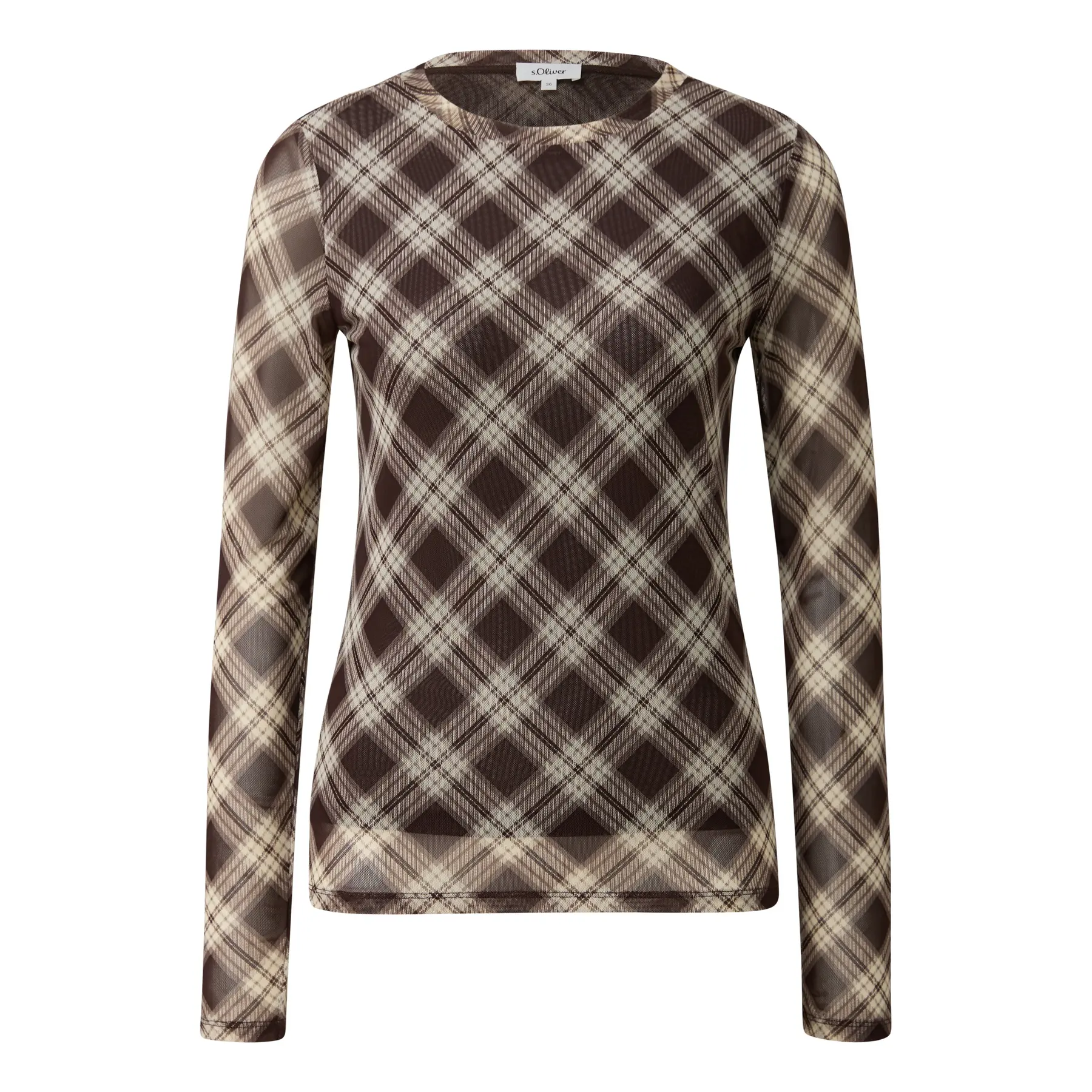 T-shirt da donna con stampa integrale