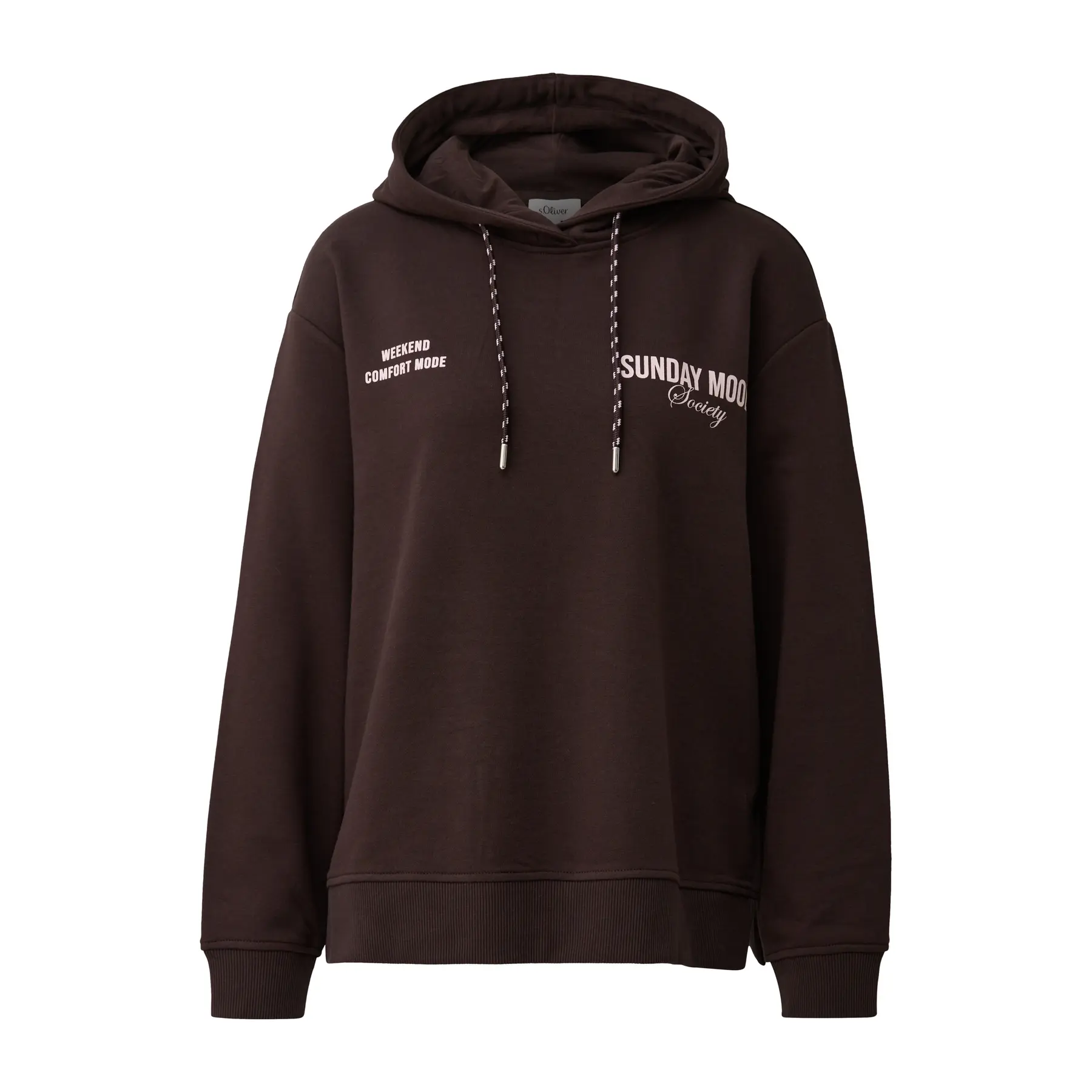 Damentyp Pullover mit Kapuze in lässigem Schnitt s.Oliver