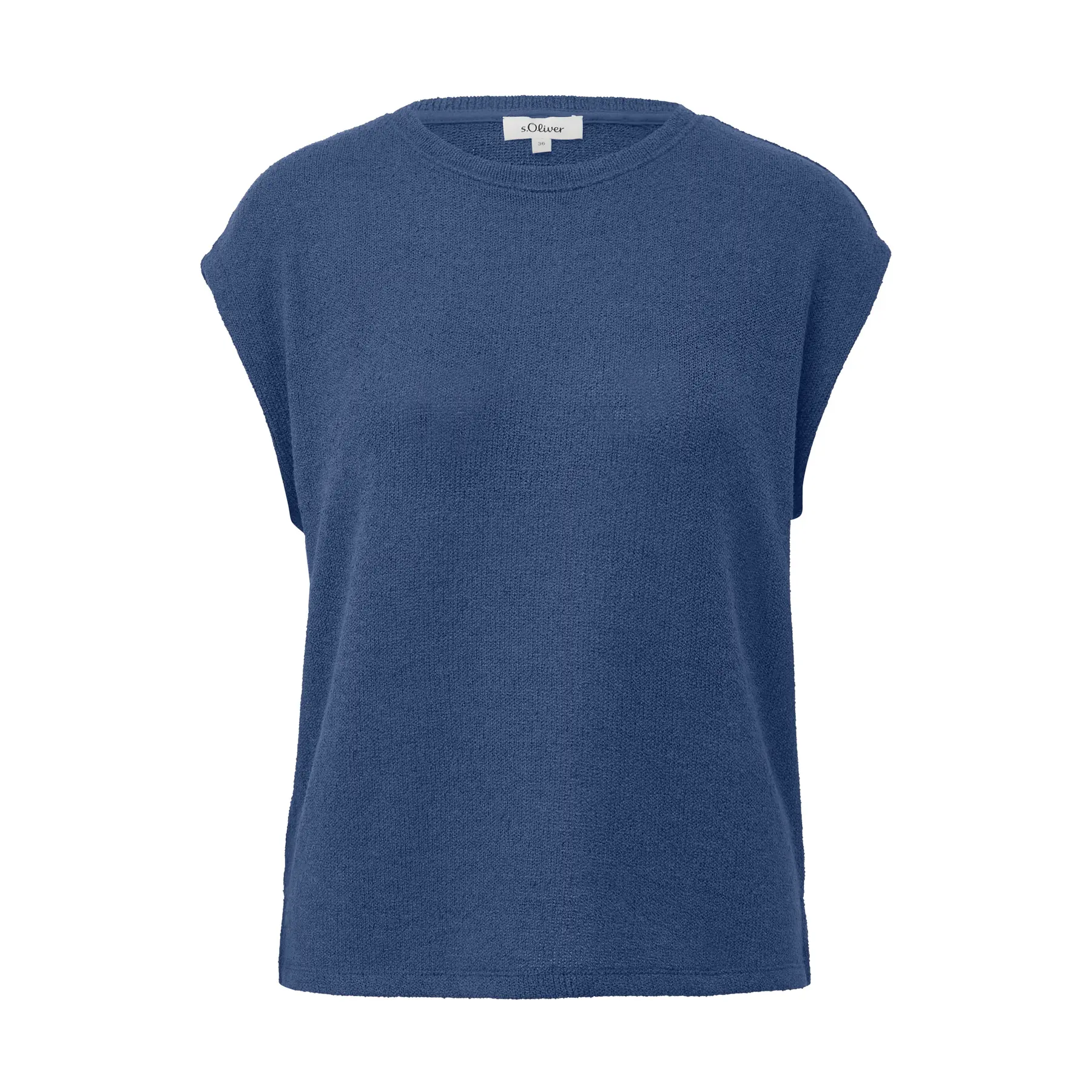 T-shirt con spacchetto laterale taglio casual donna