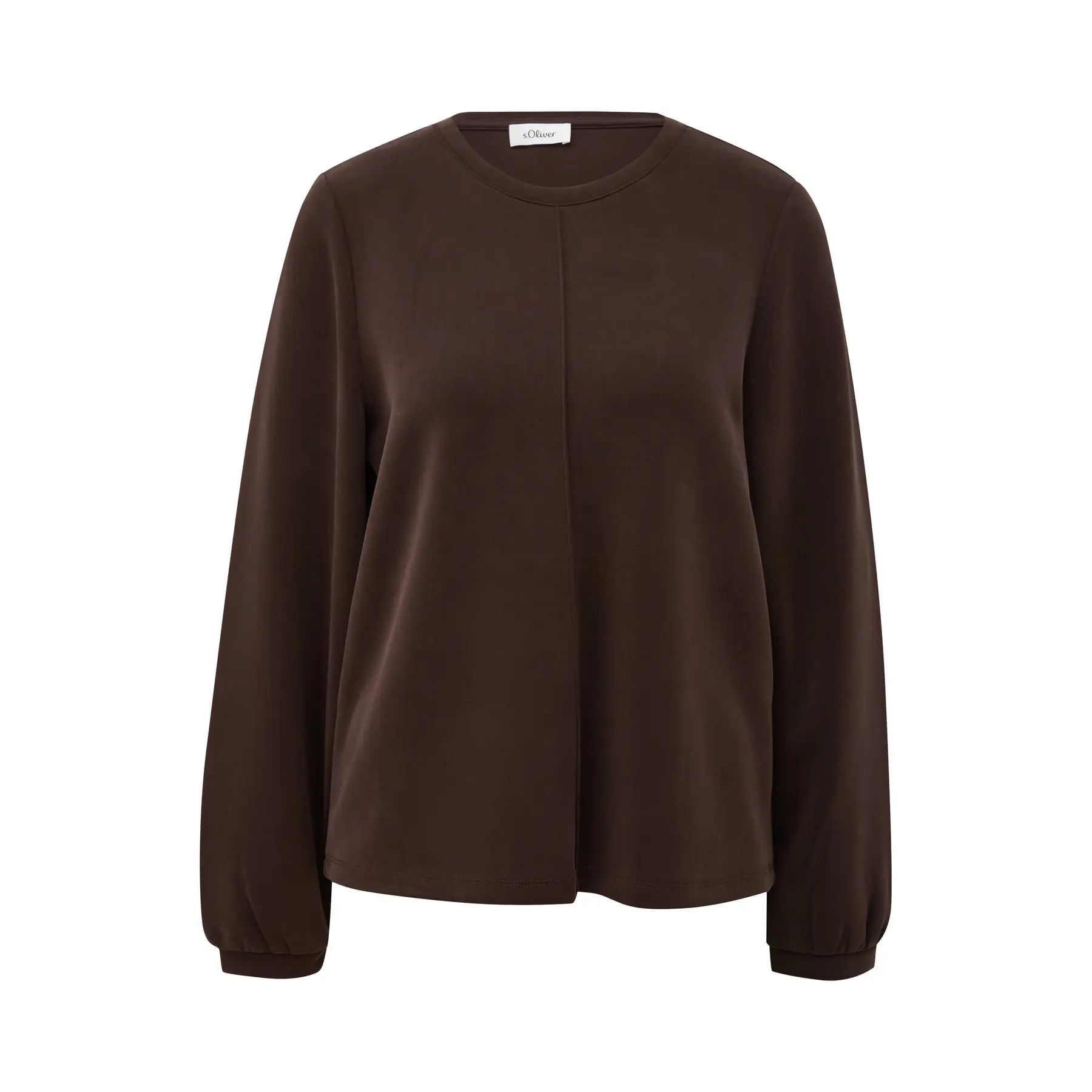Felpa taglio rilassato con colletto Biesen taglio ampio donna
