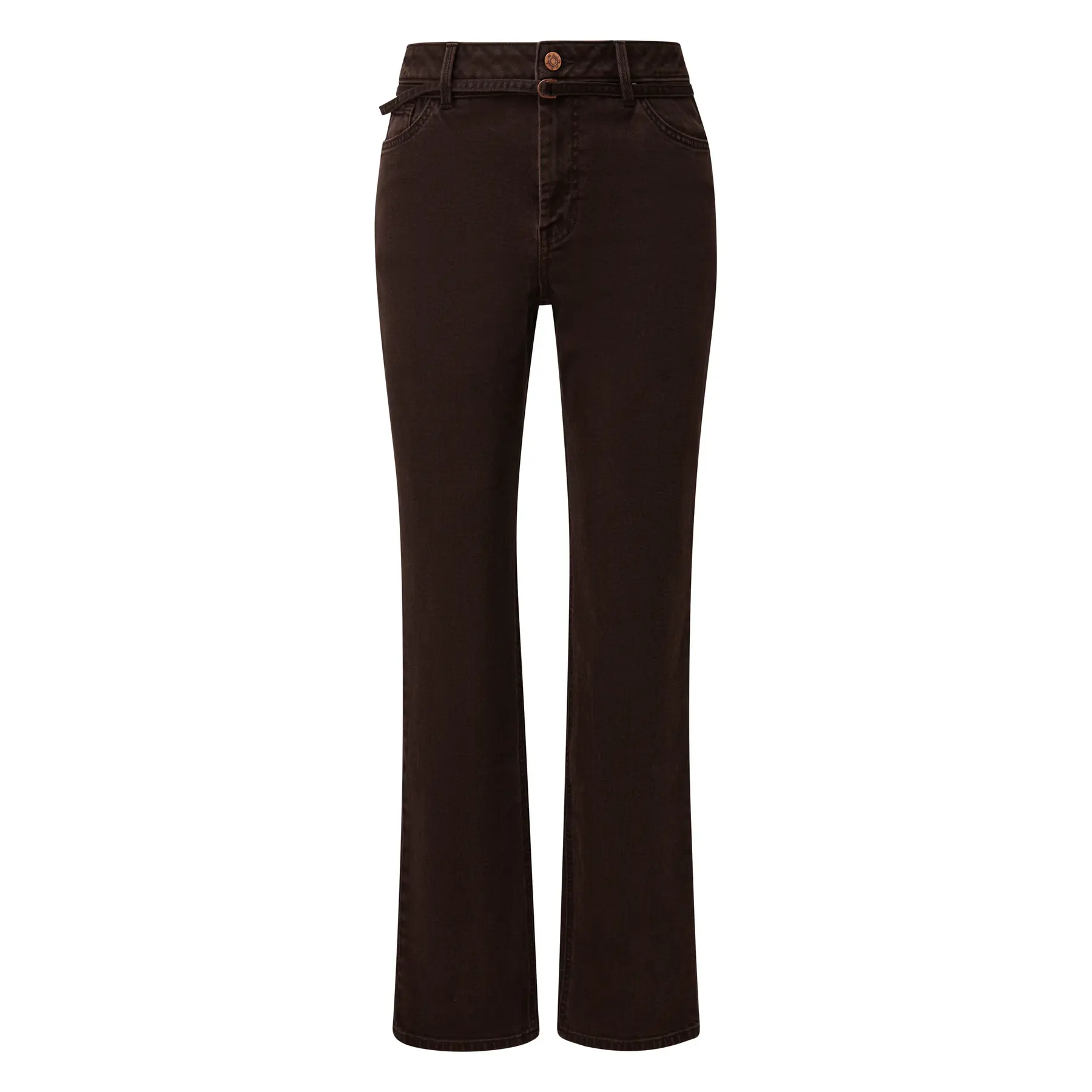 Jeans regular fit vita media gamba dritta donna  Karolin