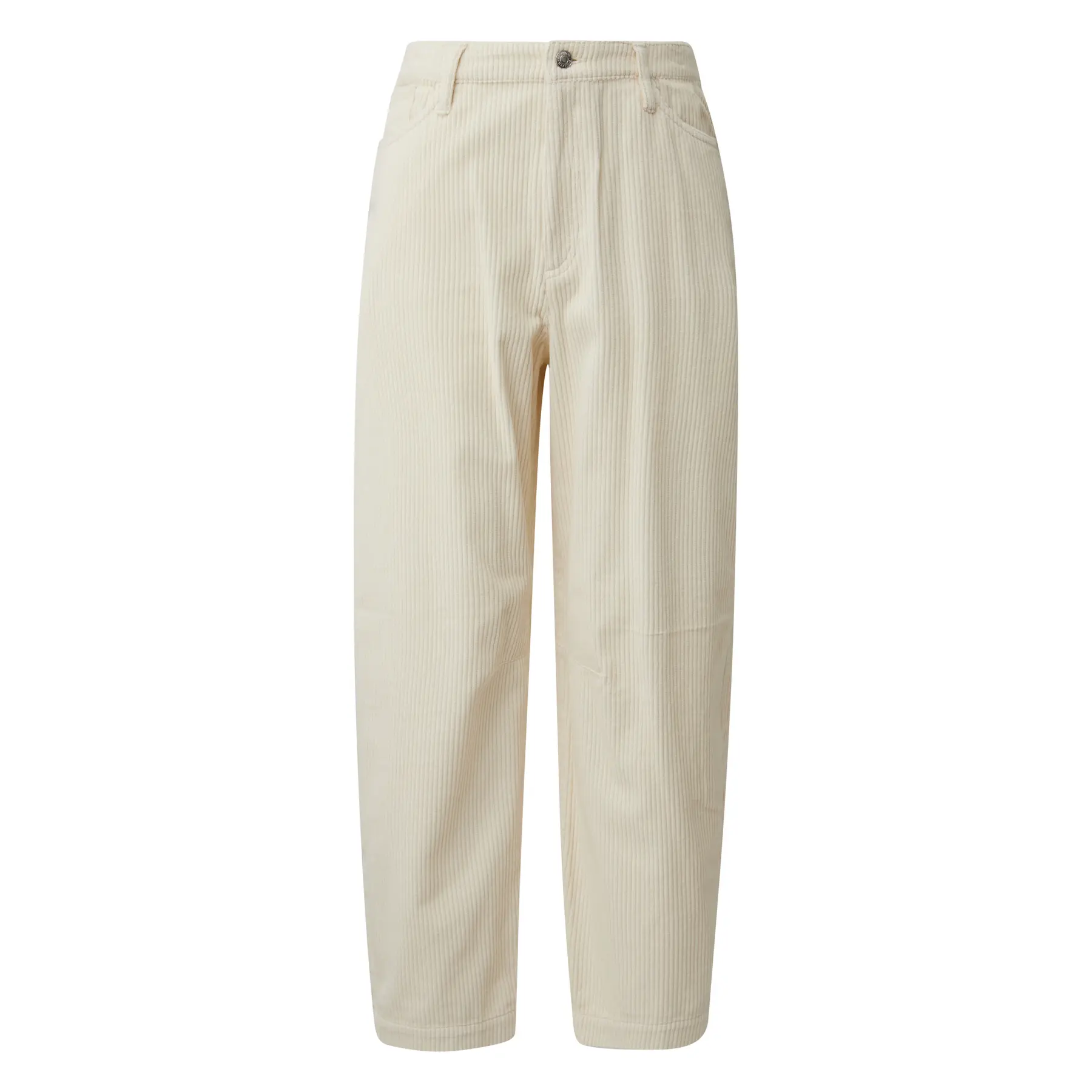 Pantaloni 7/8 Vita alta Gamba dritta Lavaggio donna
