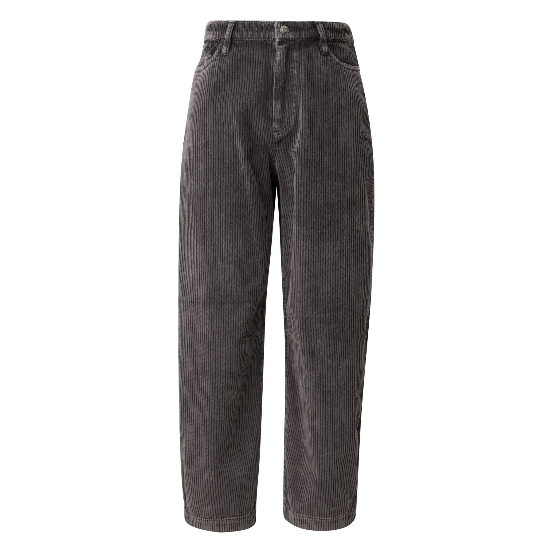 Pantalone 7/8 Alta vita Gamba dritta Lavato donna