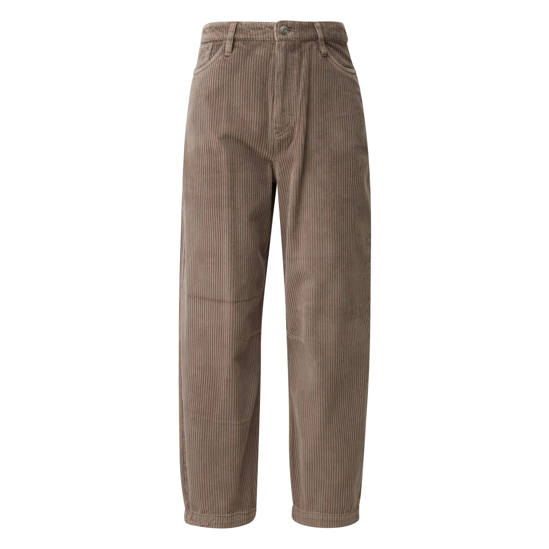 7/8 Hohe Taille Gerade Beine Ausgewaschen Damenhose s.Oliver