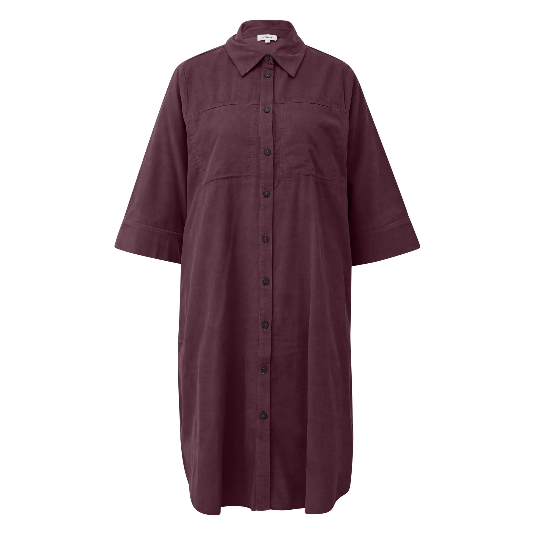 Hemdkragen Kleid mit Knopfleiste Damen s.Oliver