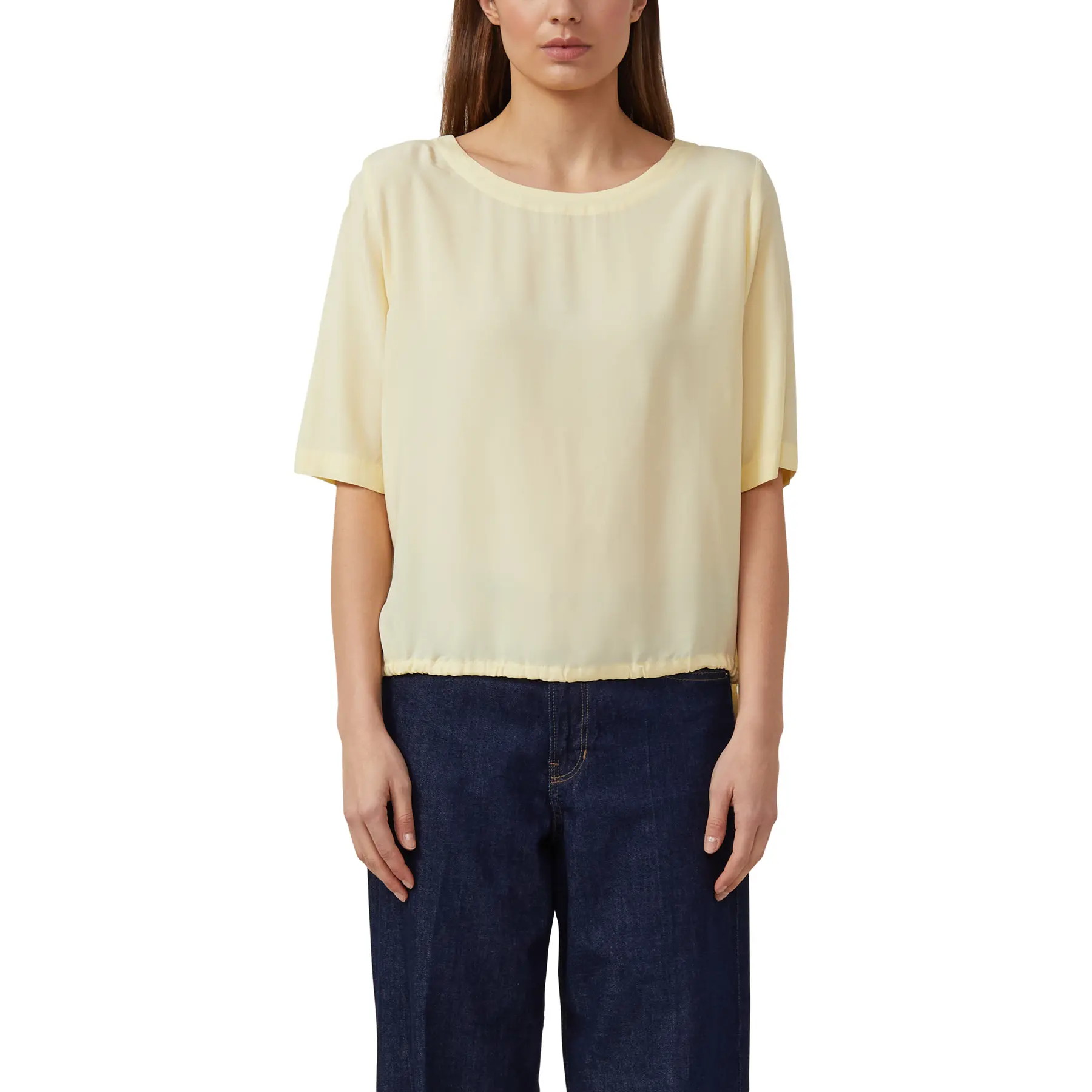 Bluse mit verstellbarem Saum Damen s.Oliver