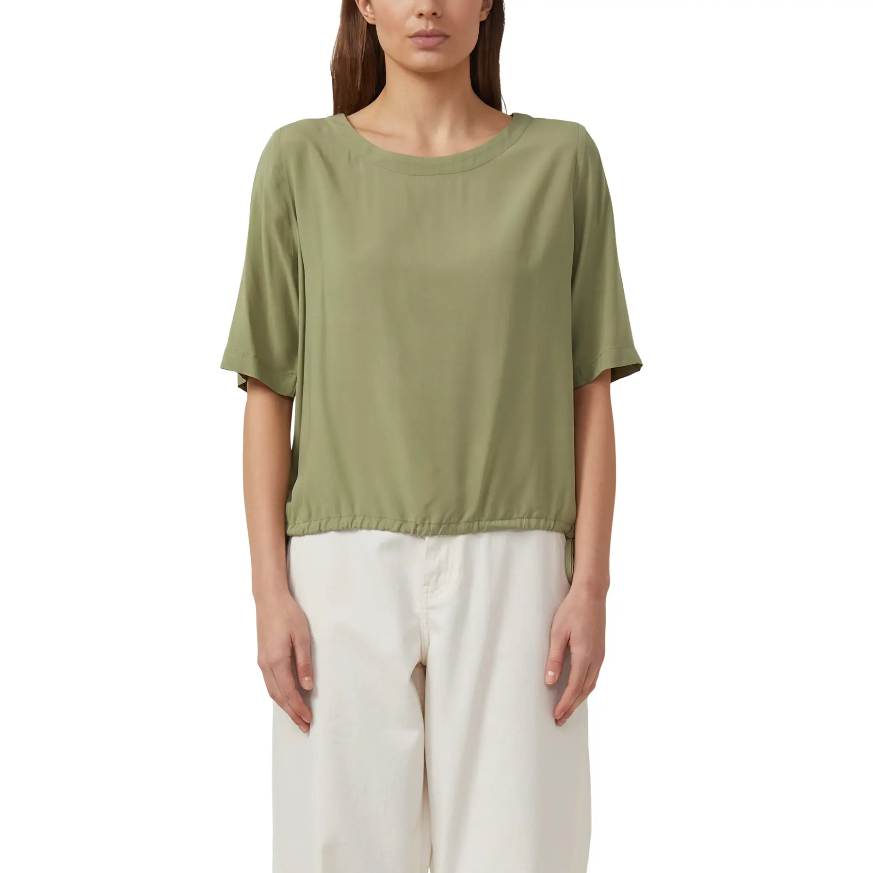Bluse mit verstellbarem Saum Damen s.Oliver