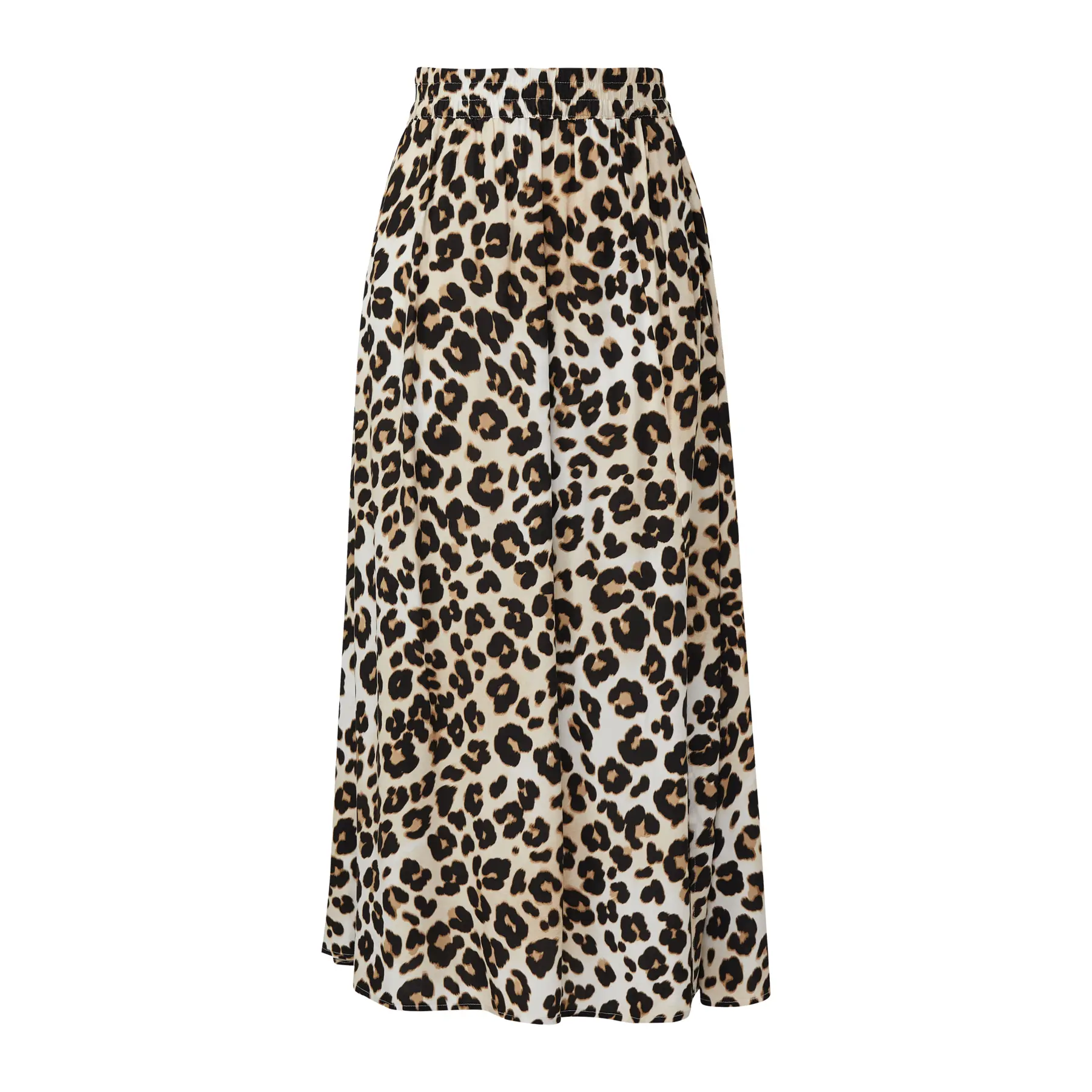Midikleid mit Leopardenmuster und seitlichen Schlitzen Damen s.Oliver