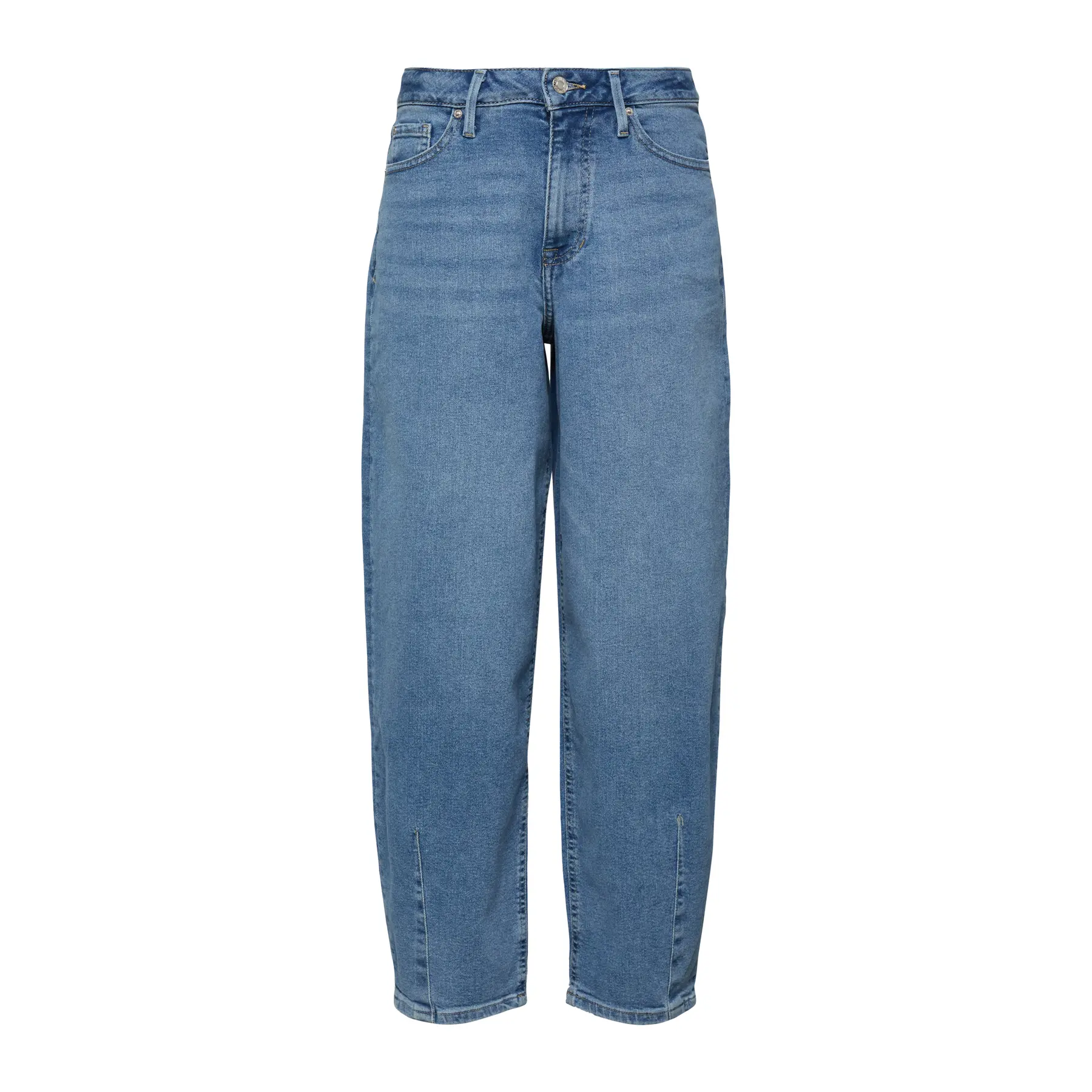 Hoch geschnittene Regular Fit Jeans mit Röhrenbeinen für Frauen s.Oliver