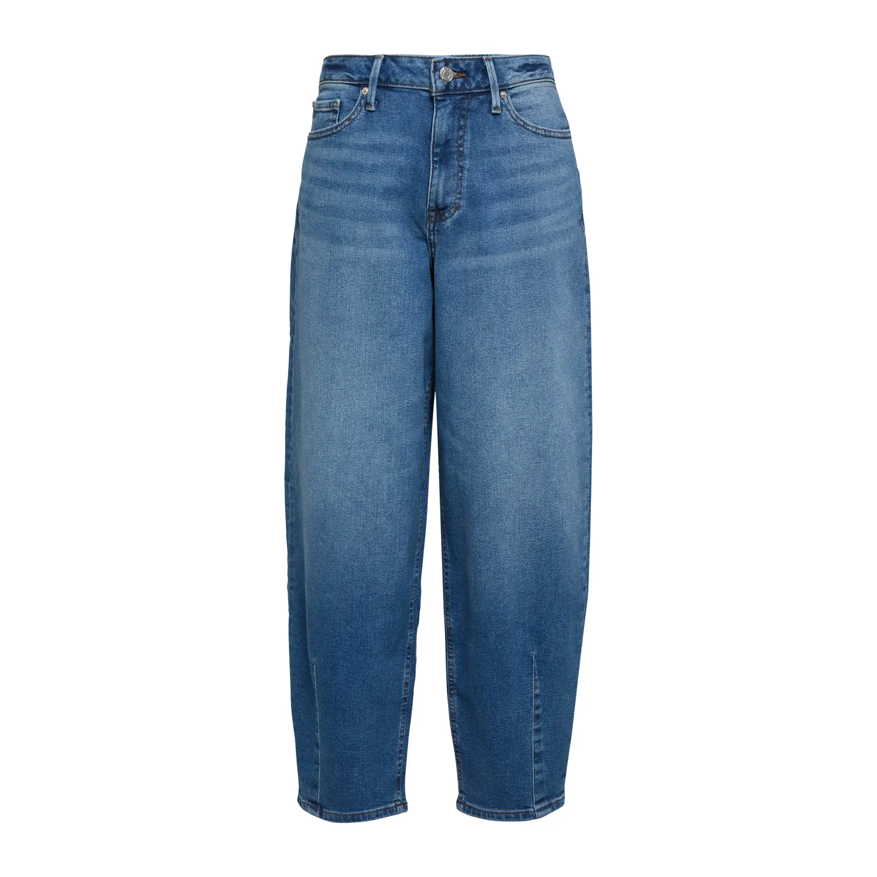 Hoch geschnittene Regular Fit Jeans mit Röhrenbeinen für Frauen s.Oliver