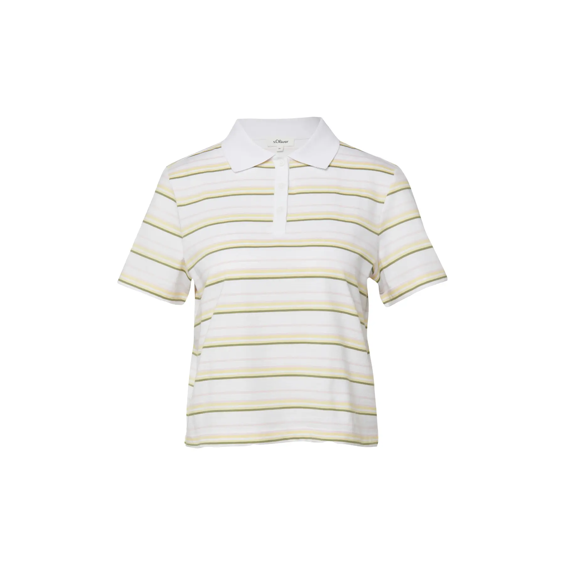 Slim Fit Kurzarm-Polo Damen s.Oliver