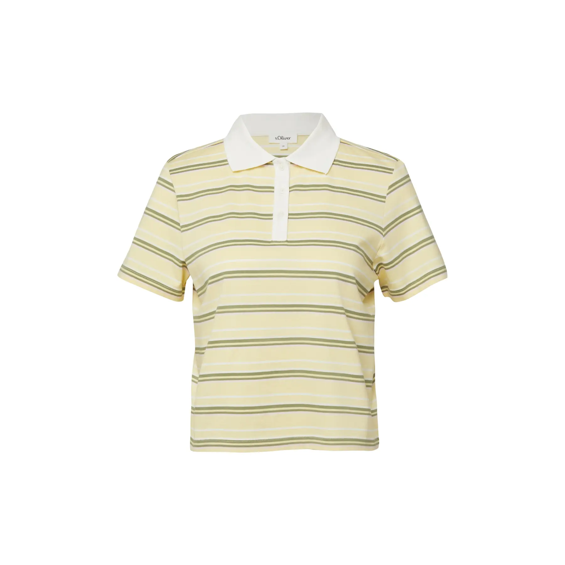 Slim Fit Kurzarm-Polo Damen s.Oliver