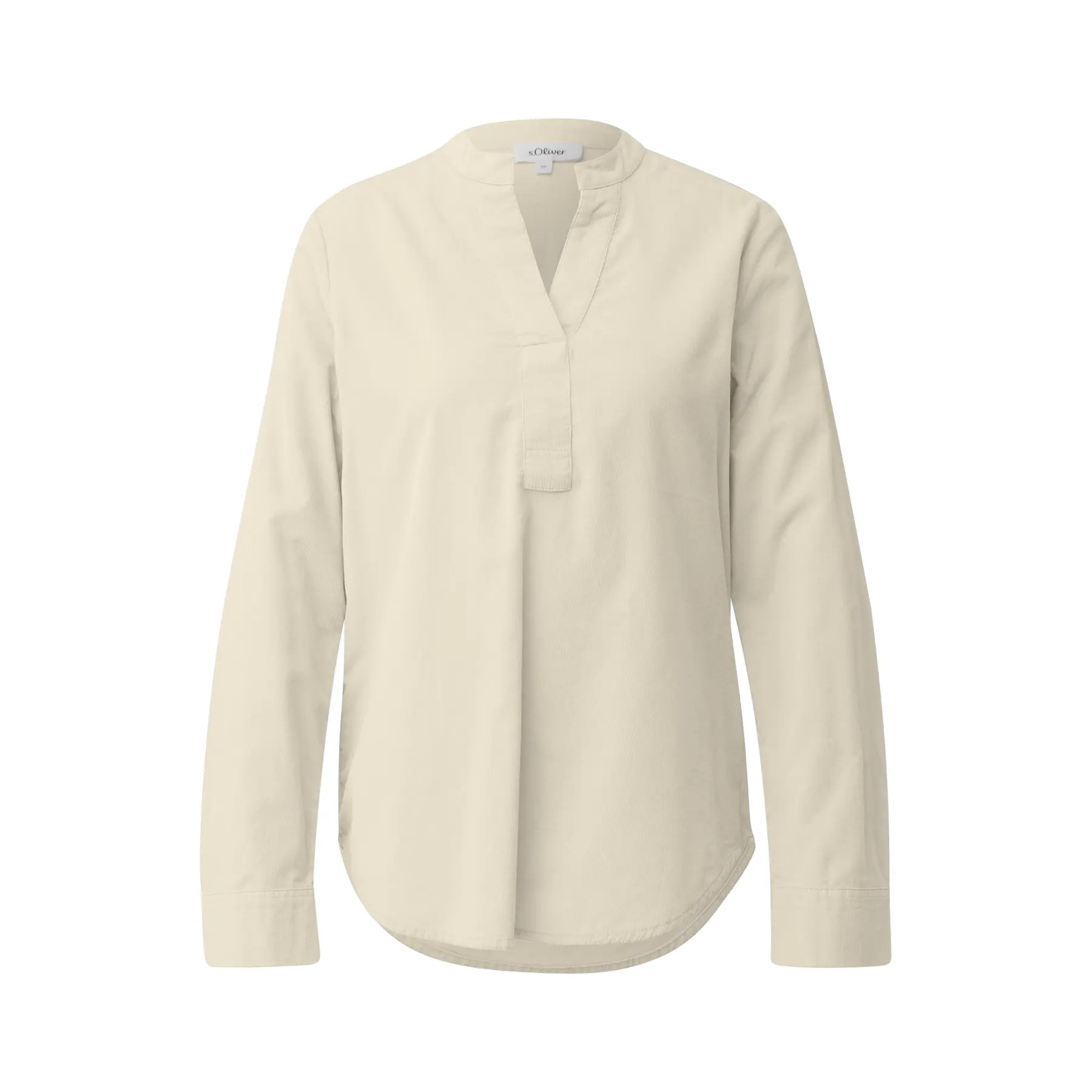 Blusa con dettagli plissettati donna
