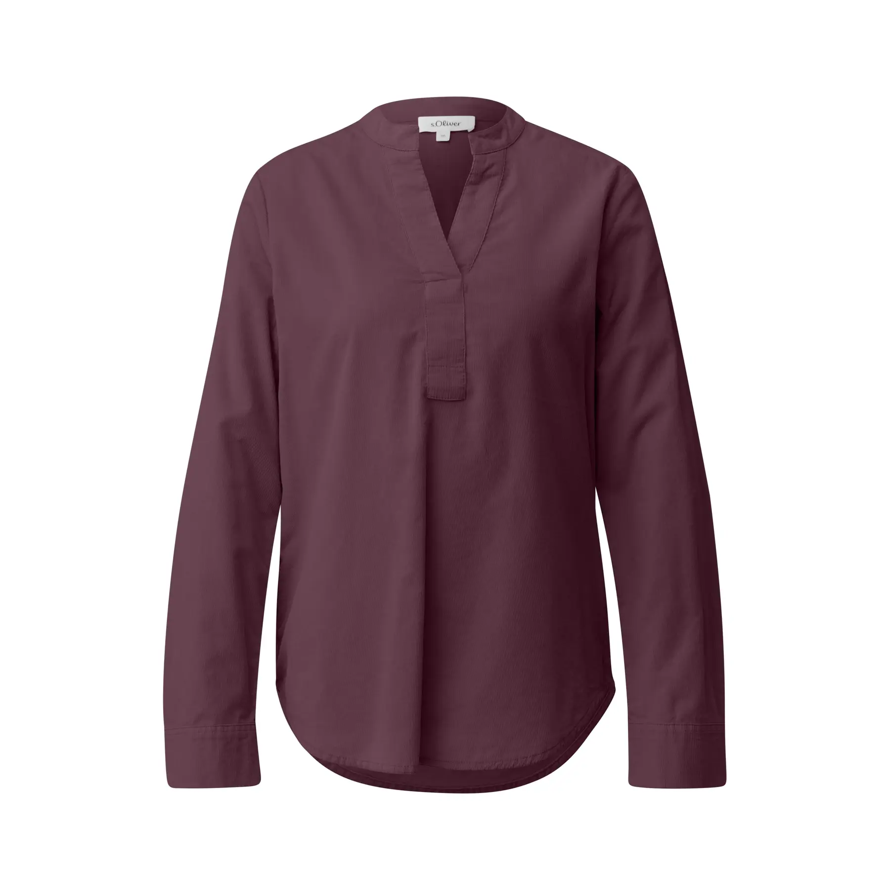 Blusa con dettagli plissettati donna