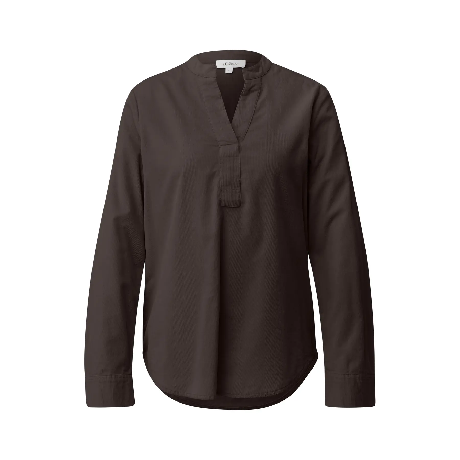Blusa con dettagli plissettati donna
