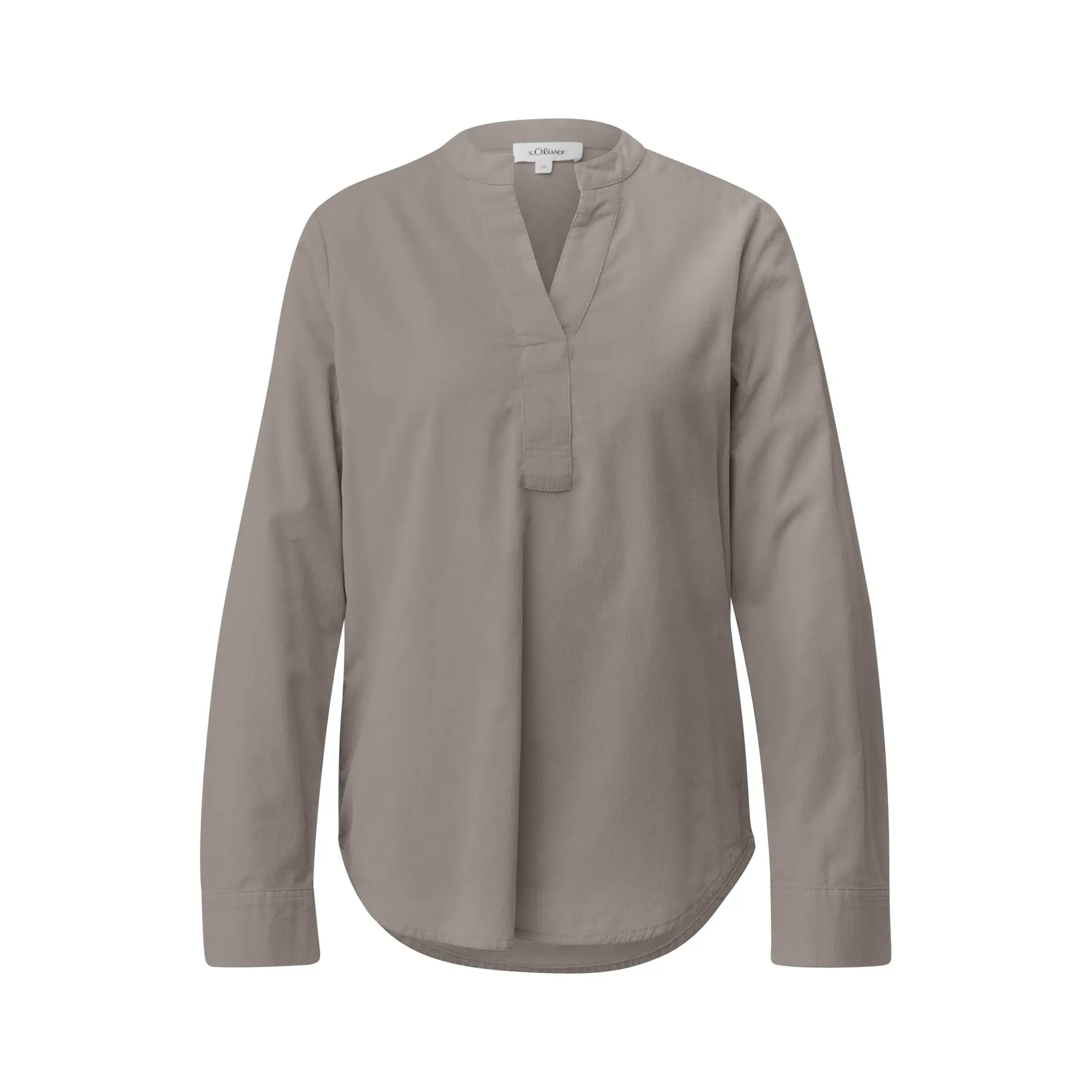 Blusa con dettagli plissettati donna