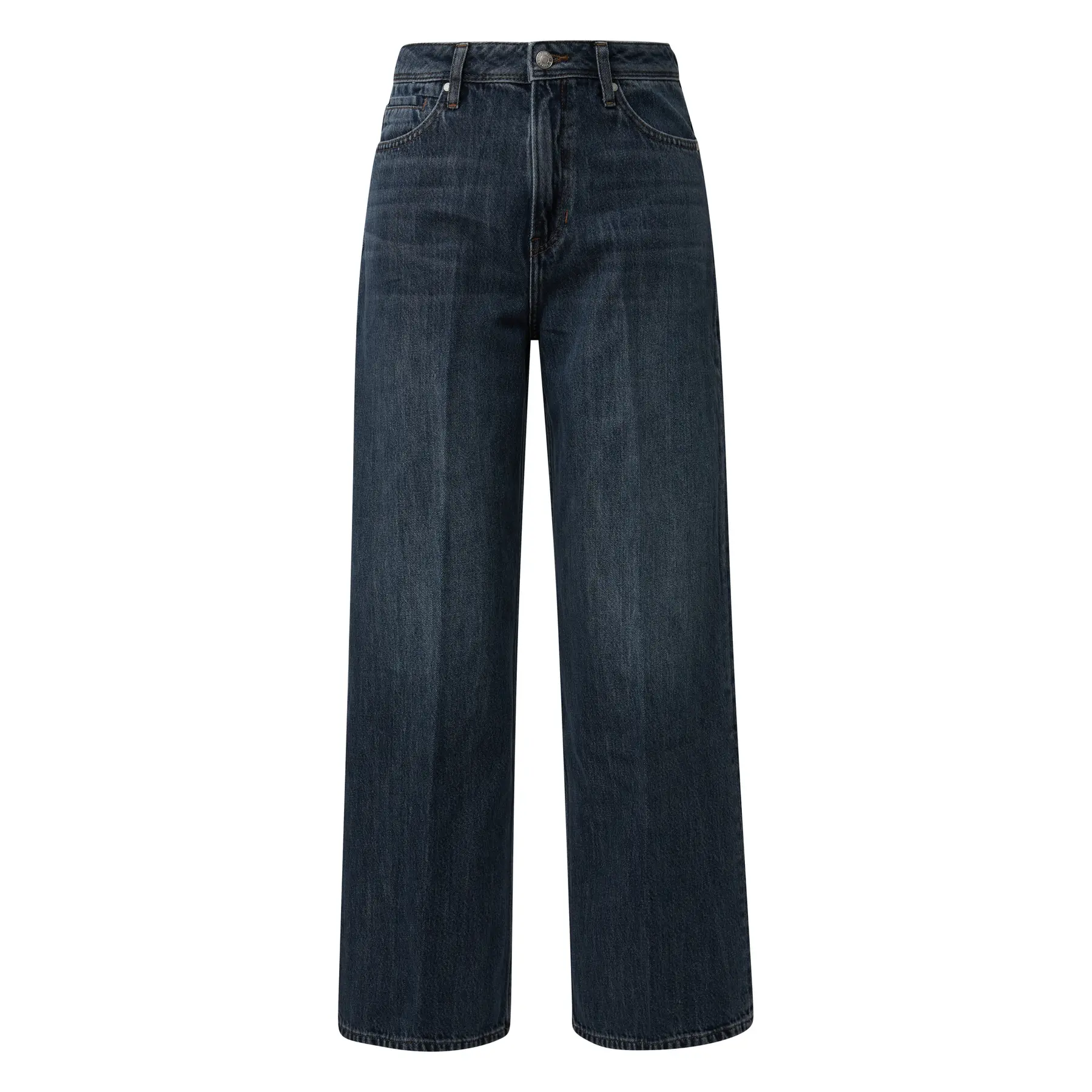 Jeans regular fit alta vita gamba larga donna  Suri