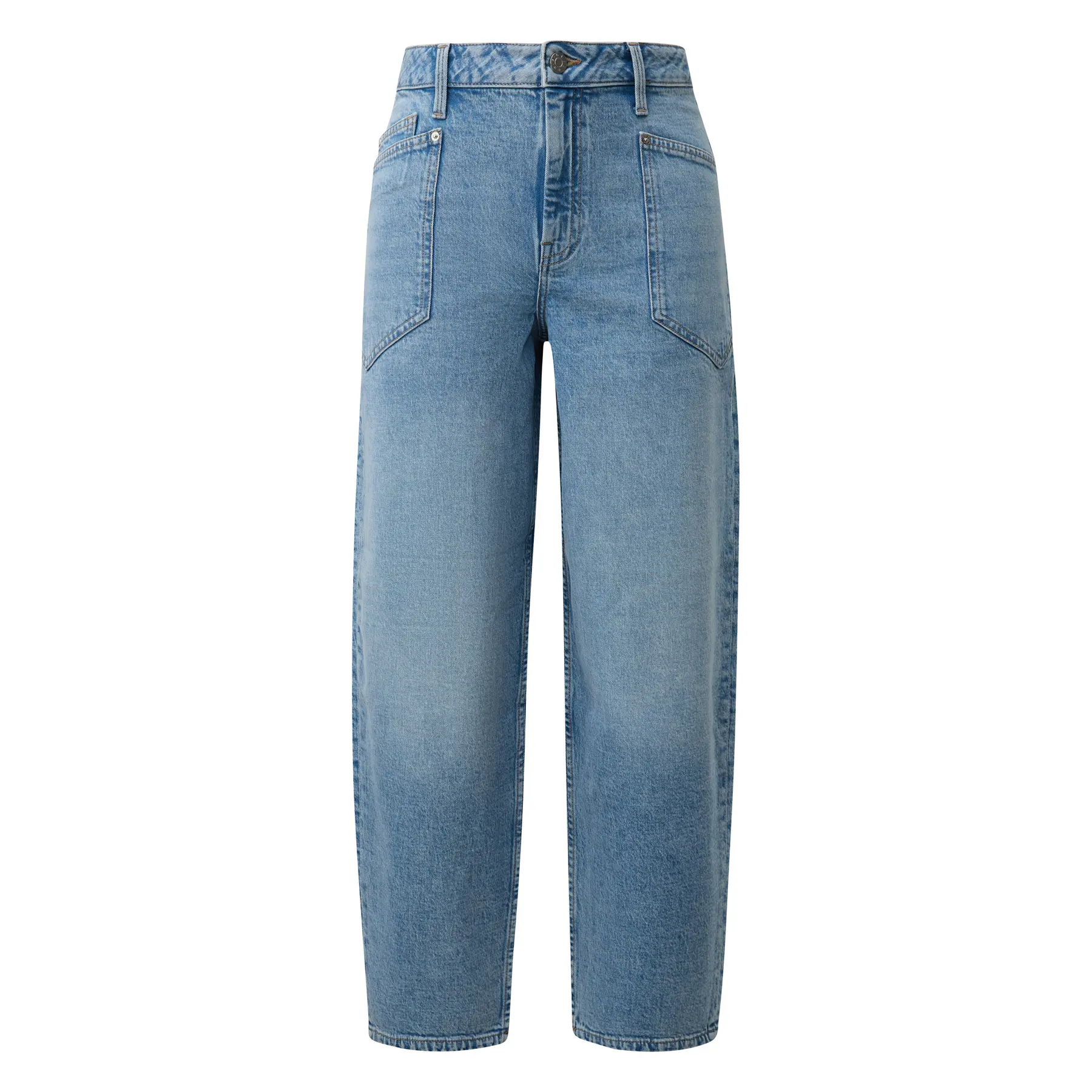 Jeans a vita alta fit barrel donna  x Heidi Klum