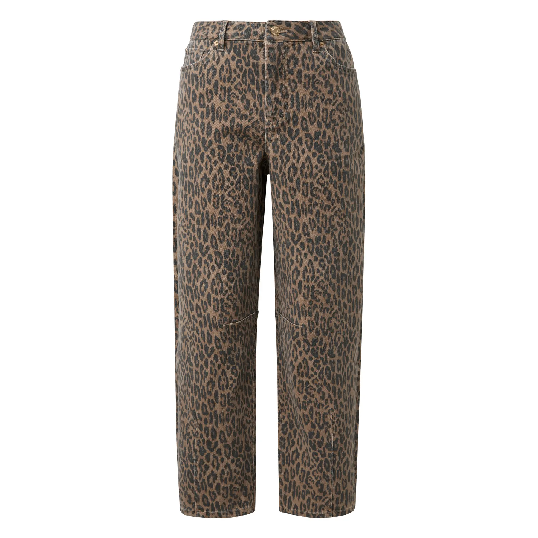 s.Oliver - female - Enkeljeans / Regular fit / Hoge taille / Barrel-pijpen
