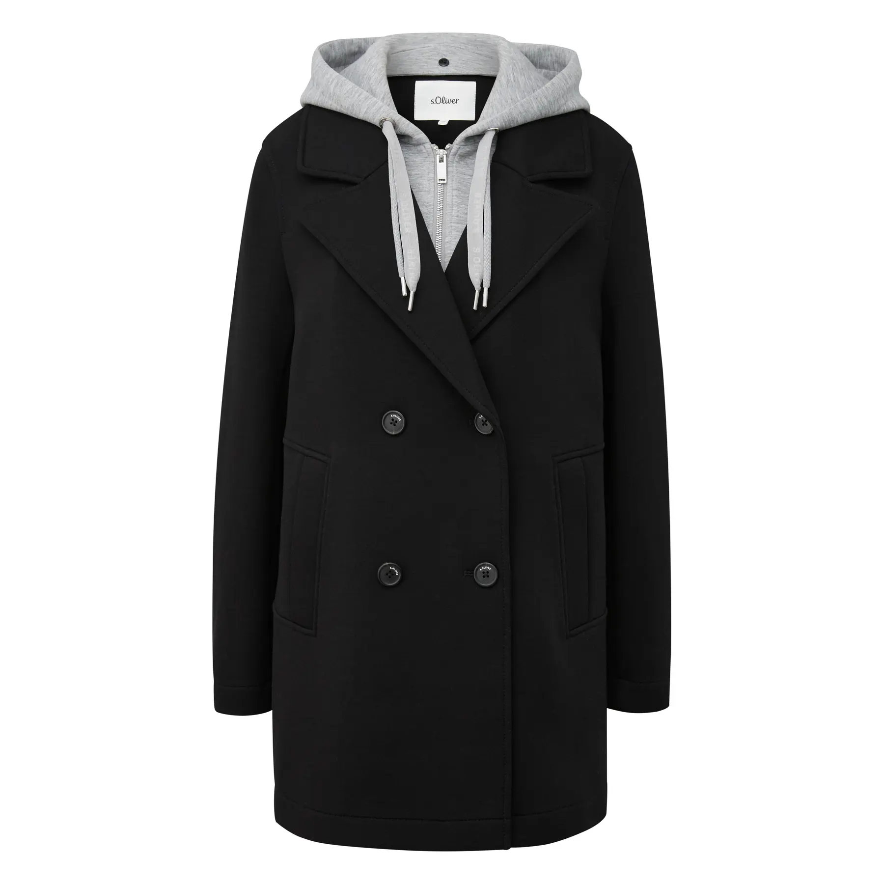 Wasserdichte Jacke mit abnehmbarem Kapuze für Damen s.Oliver